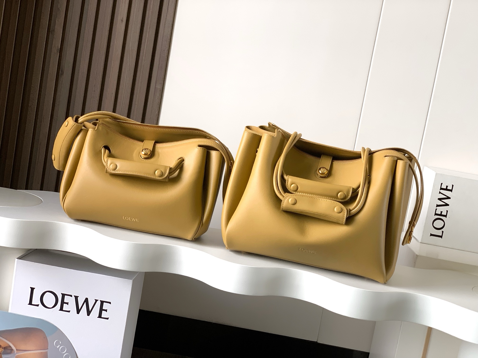 Soft cow leather, Madrid pocket. 23.5CM medium 28.5CM - 图片 1