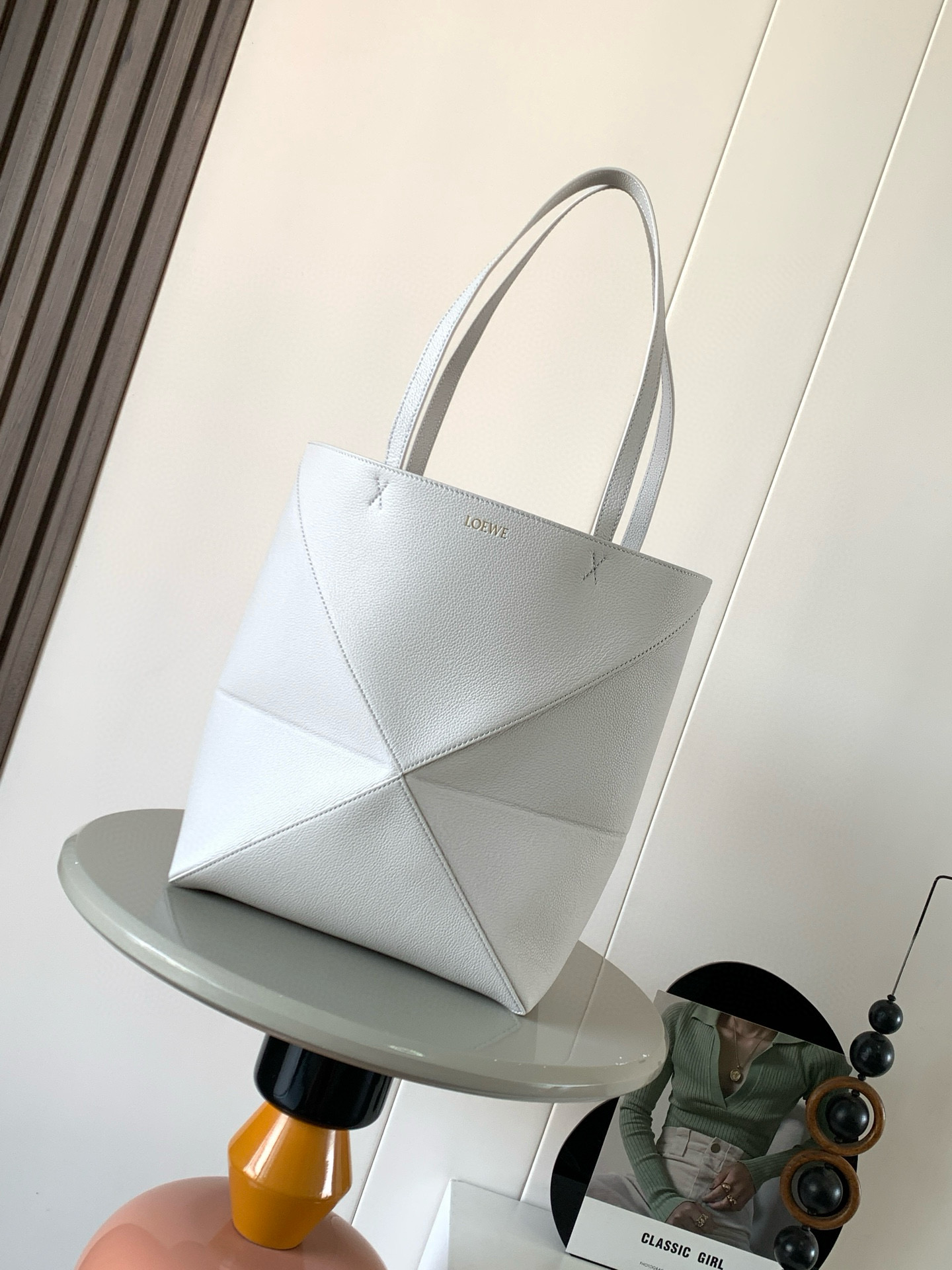 Loewe 中号31cm荔面牛皮革 puzzle