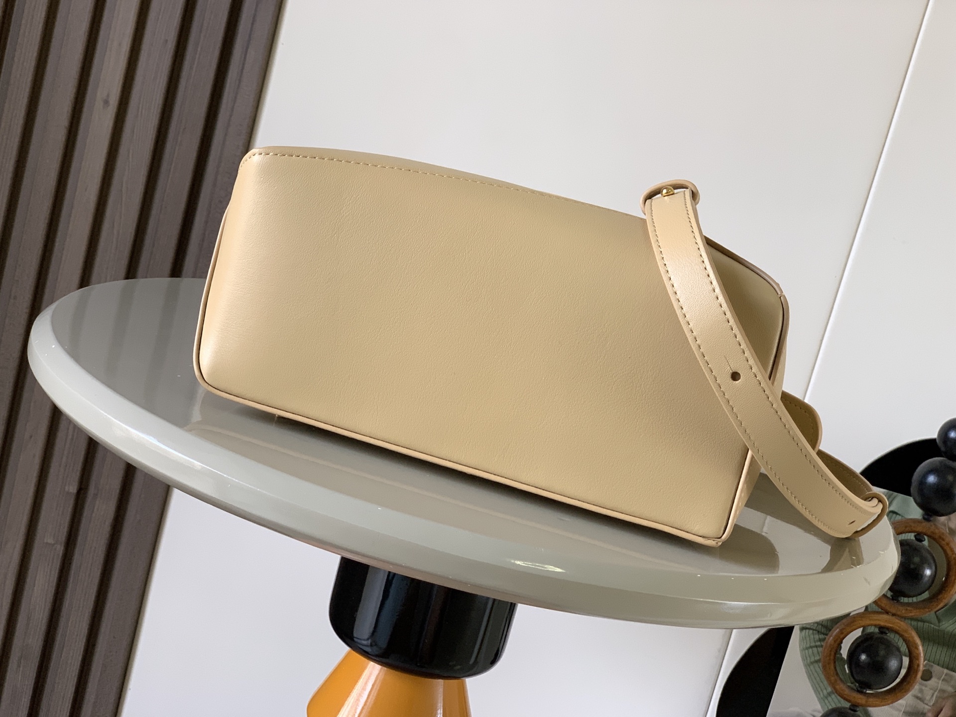 Loewe Puzzle Small Bag in Nappa Calfskin, Beige Geometry Handbag, 24cm 16 i1756045645563 9847 0 2