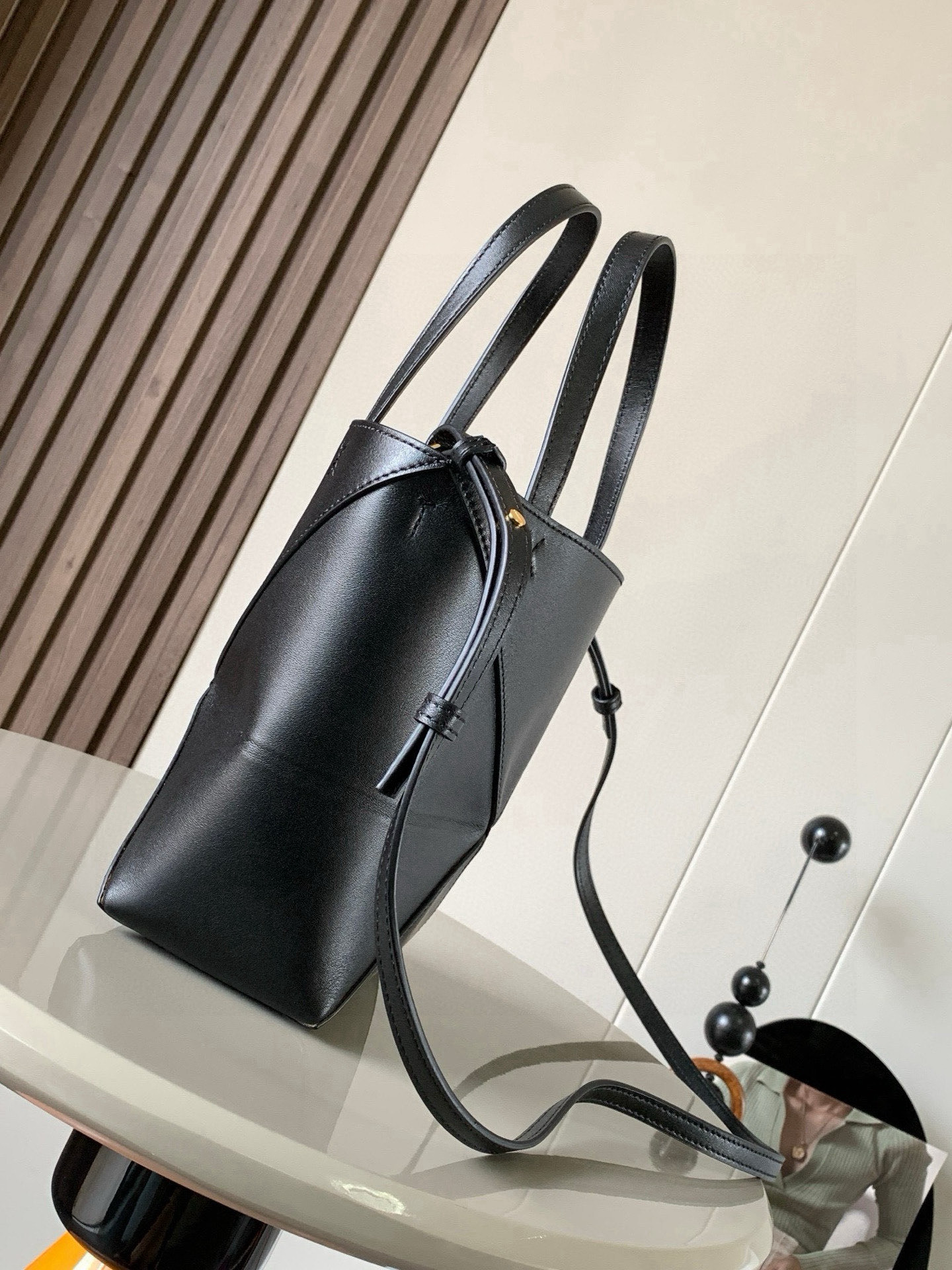 Loewe 亮面牛皮革 迷你号puzzle