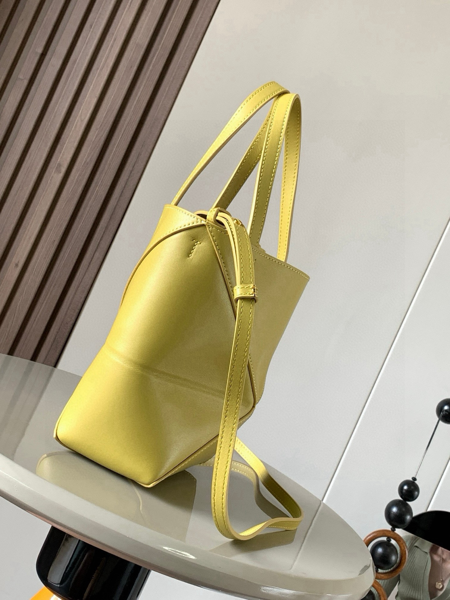 Loewe 亮面牛皮革 迷你号puzzle