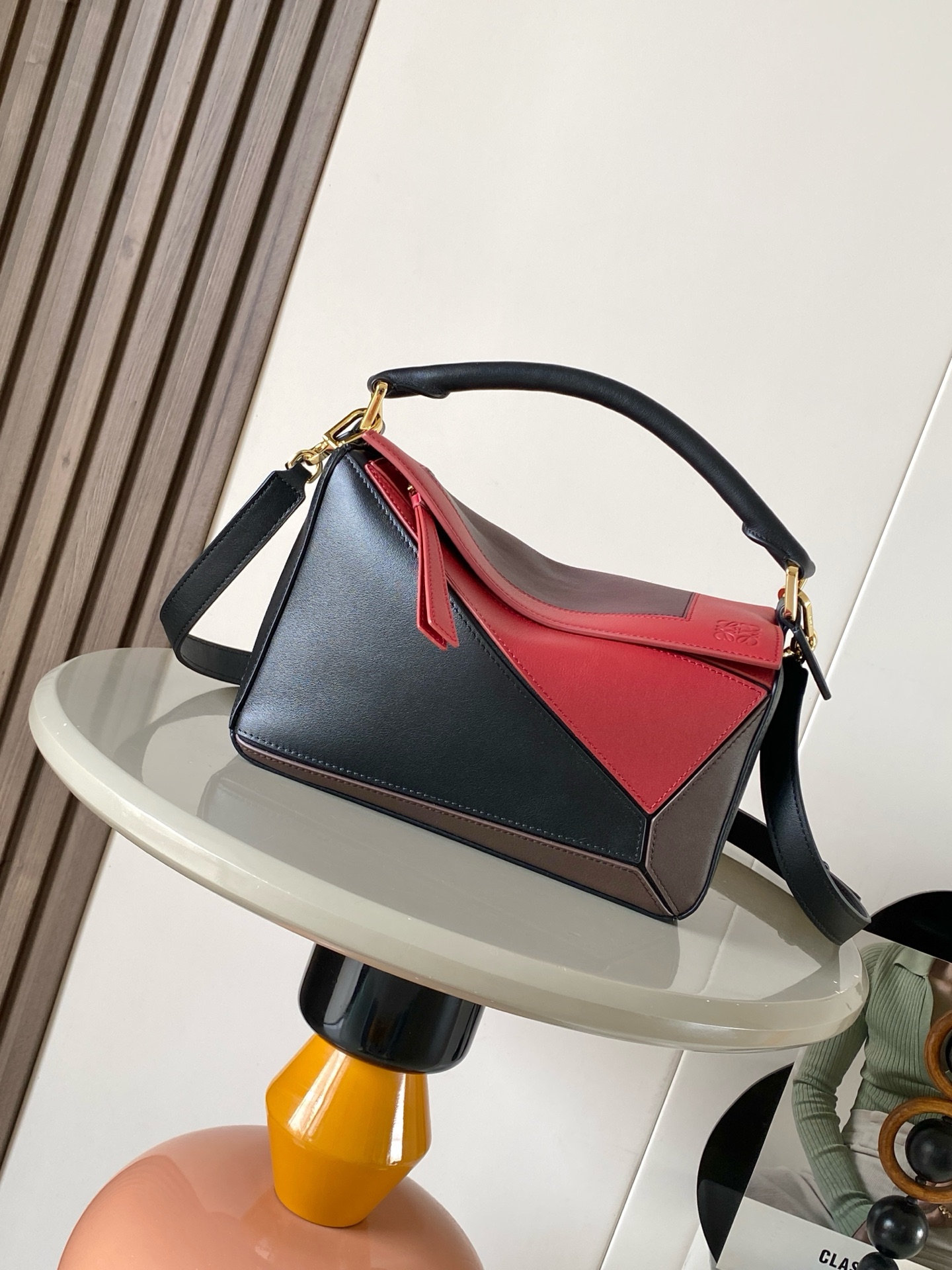 Loewe 新款小号纳帕牛皮革 Puzzle手袋