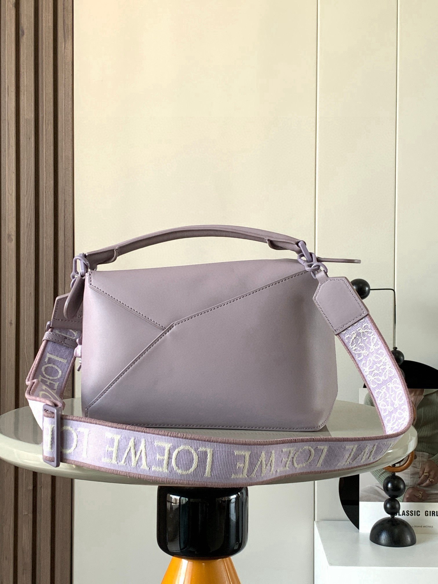 Loewe 陶瓷小兔款 几何包24cm Puzzle手袋