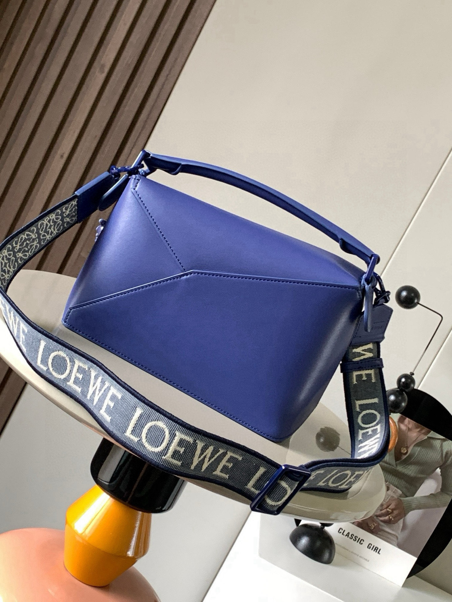 Loewe 陶瓷小兔款 几何包24cm Puzzle手袋
