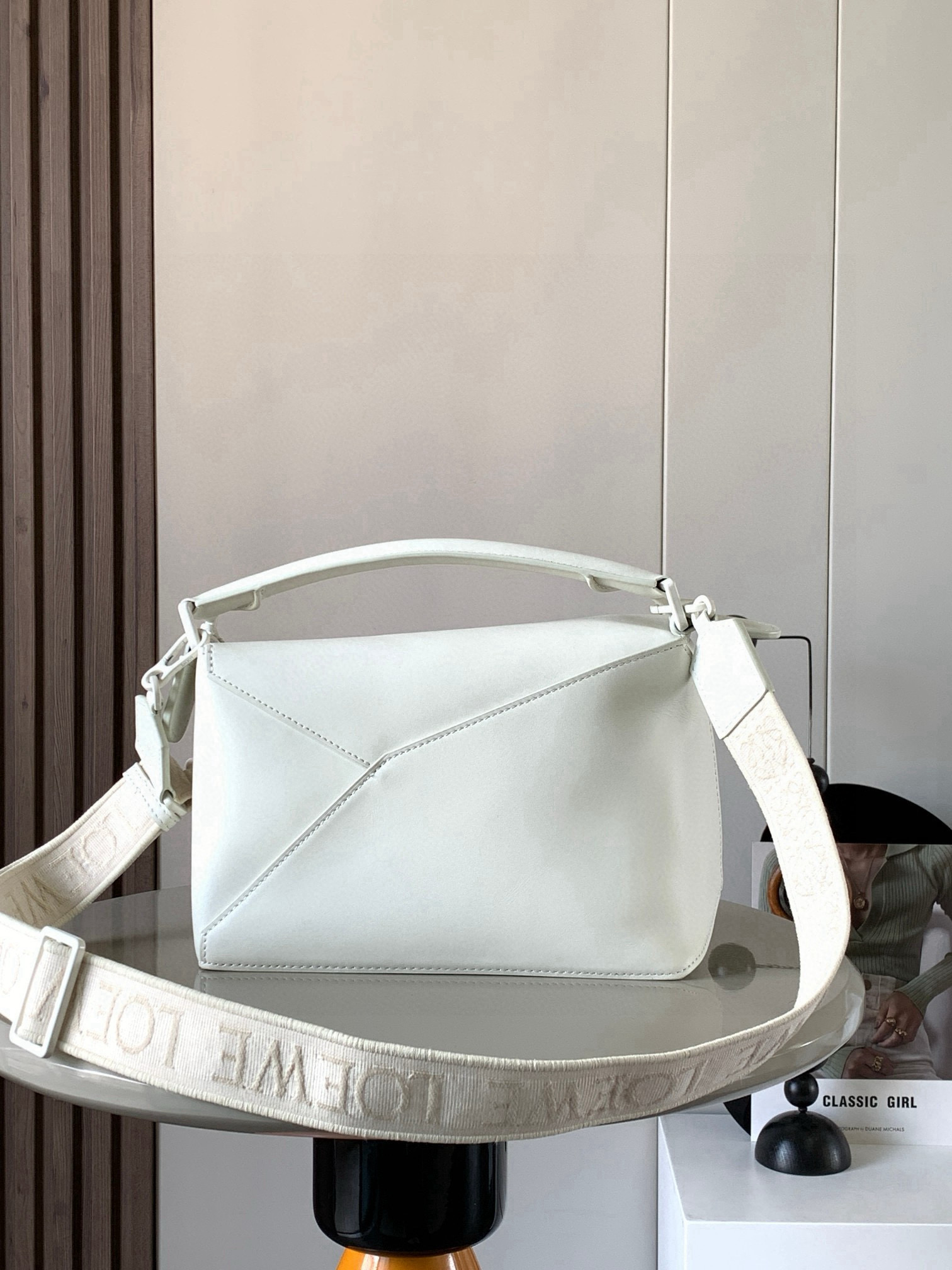 Loewe 陶瓷小兔款 几何包24cm Puzzle手袋