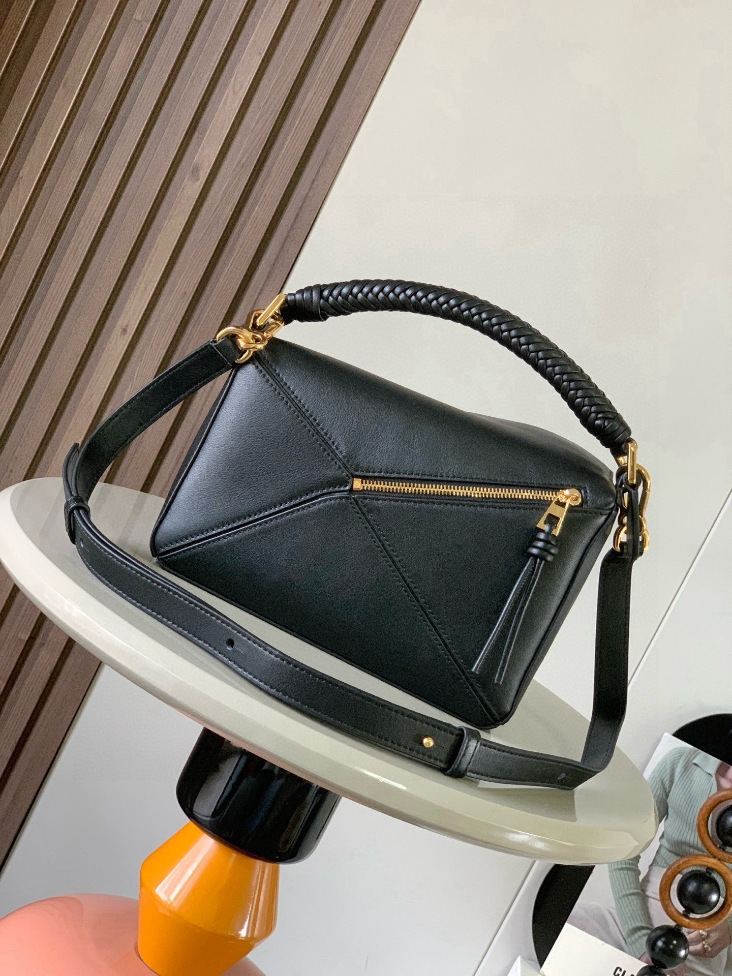 Loewe 新款 小号柔软牛皮革Puzzle