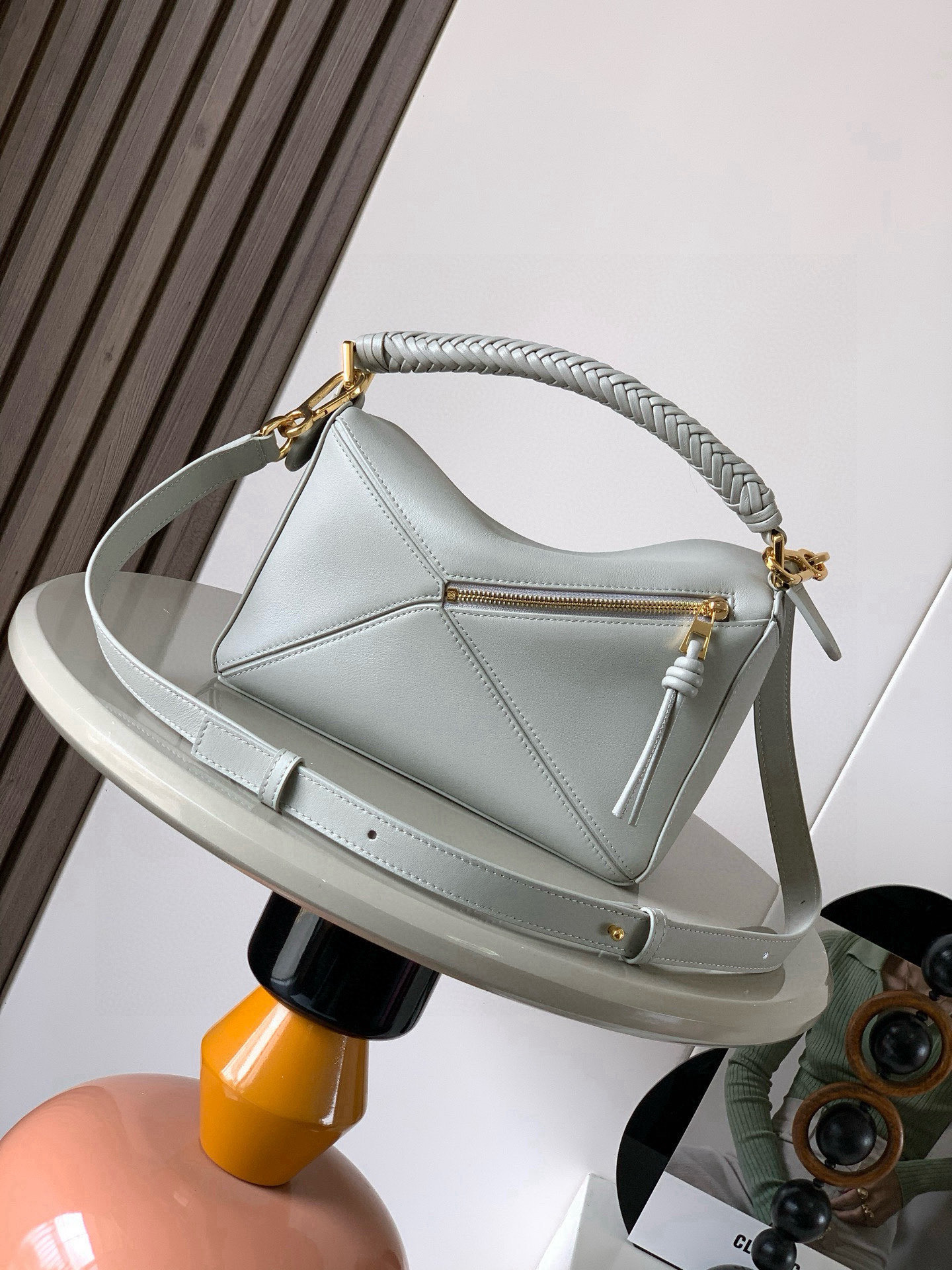 Loewe 新款 小号柔软牛皮革Puzzle