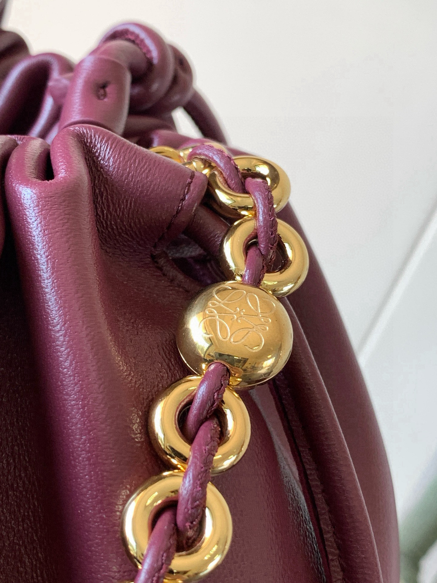Loewe 柔软纳帕羊皮革 Flamenco