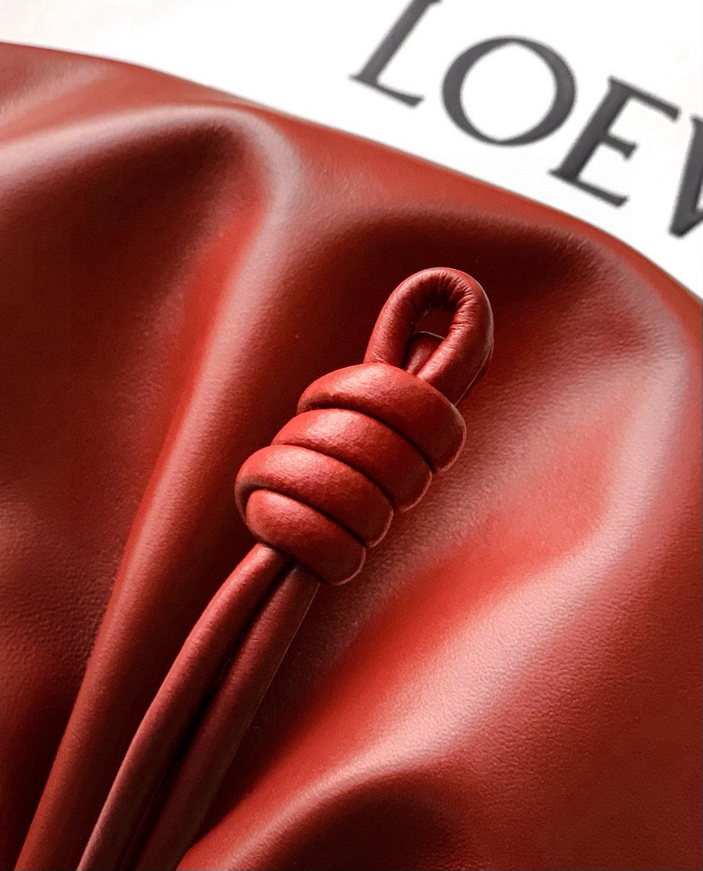 Loewe 柔软纳帕羊皮革 Flamenco