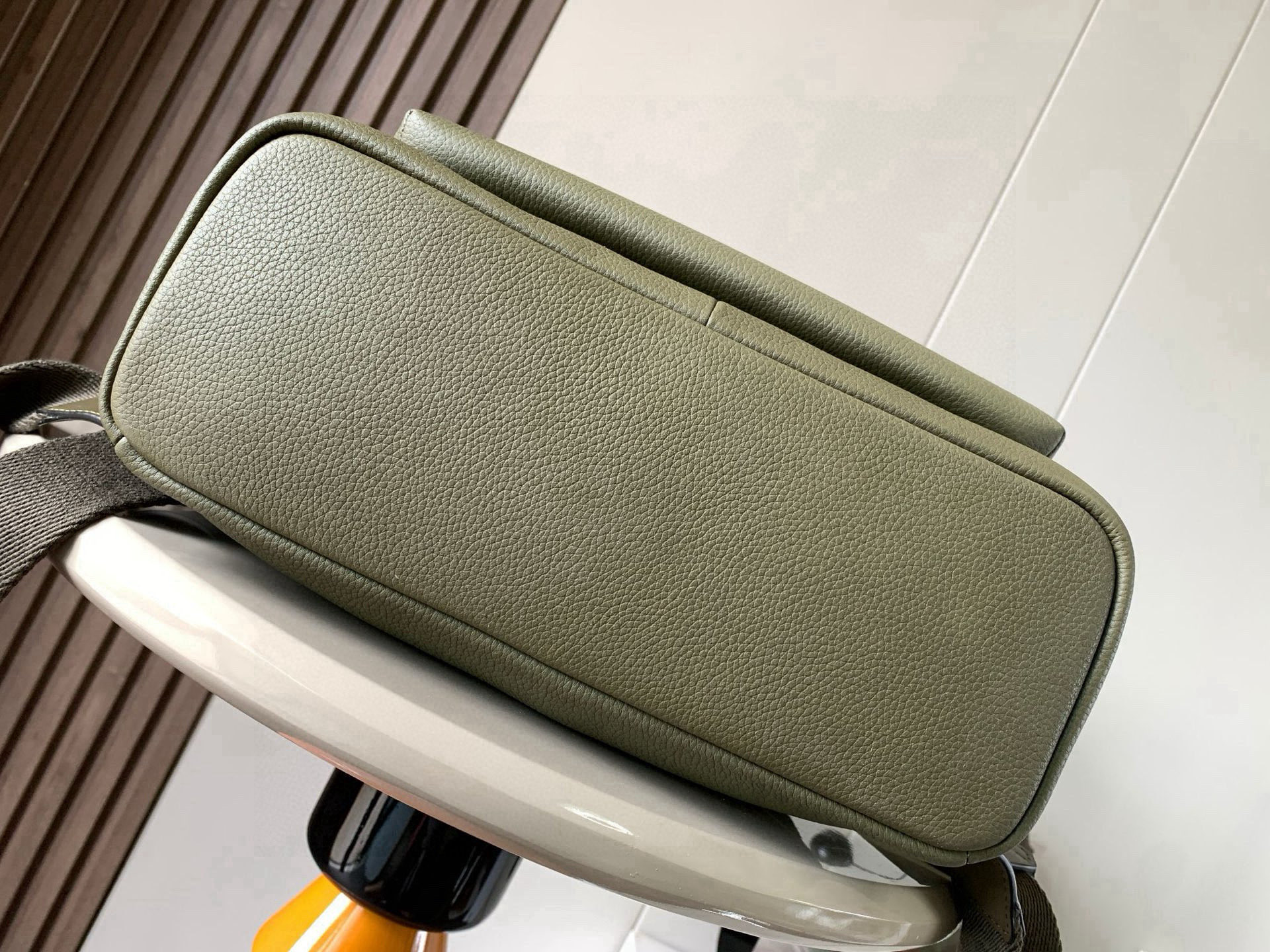 Loewe Backpack Olive Green everyday