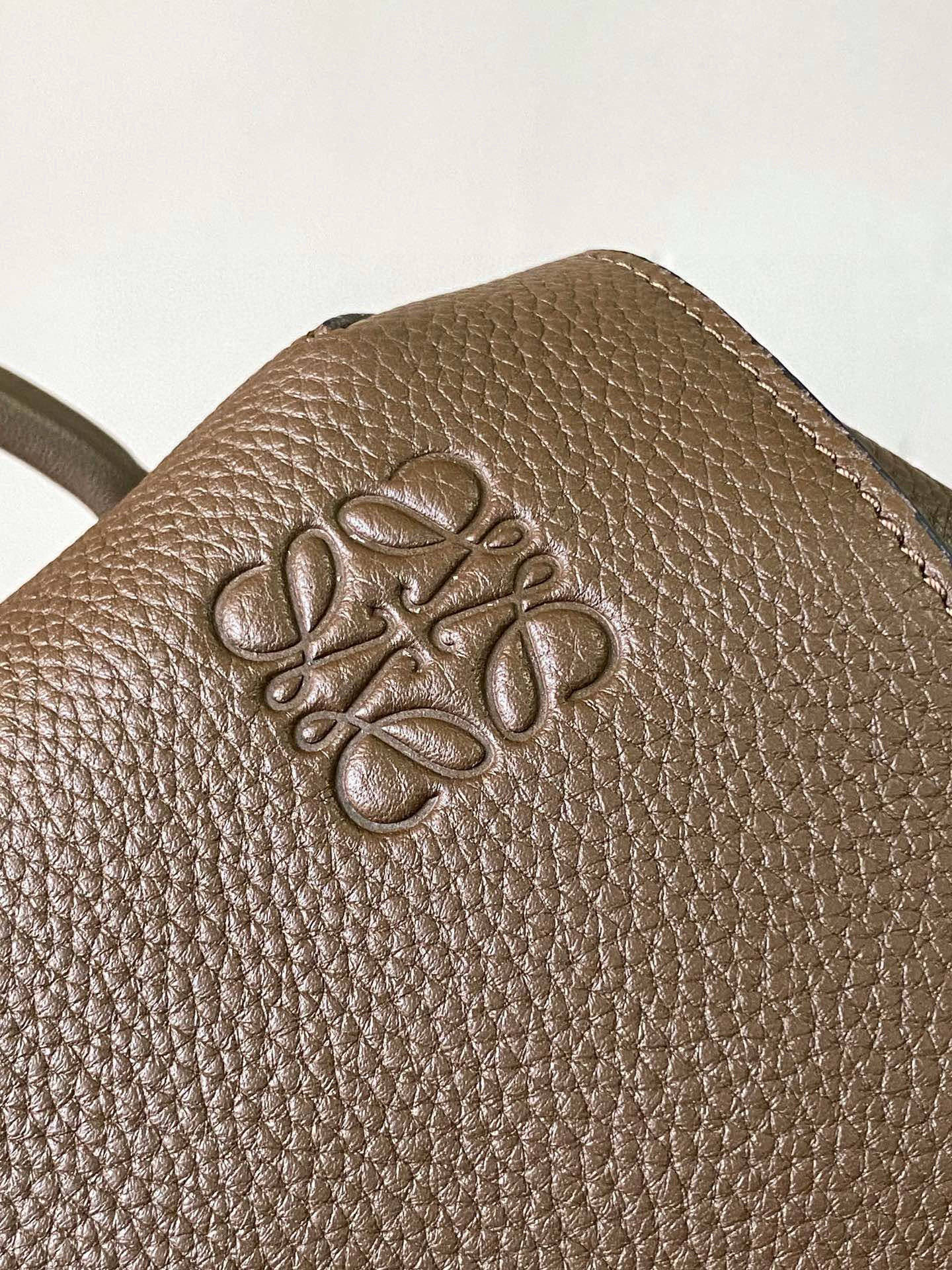 Loewe Anagram Backpack Taupe Standard everyday