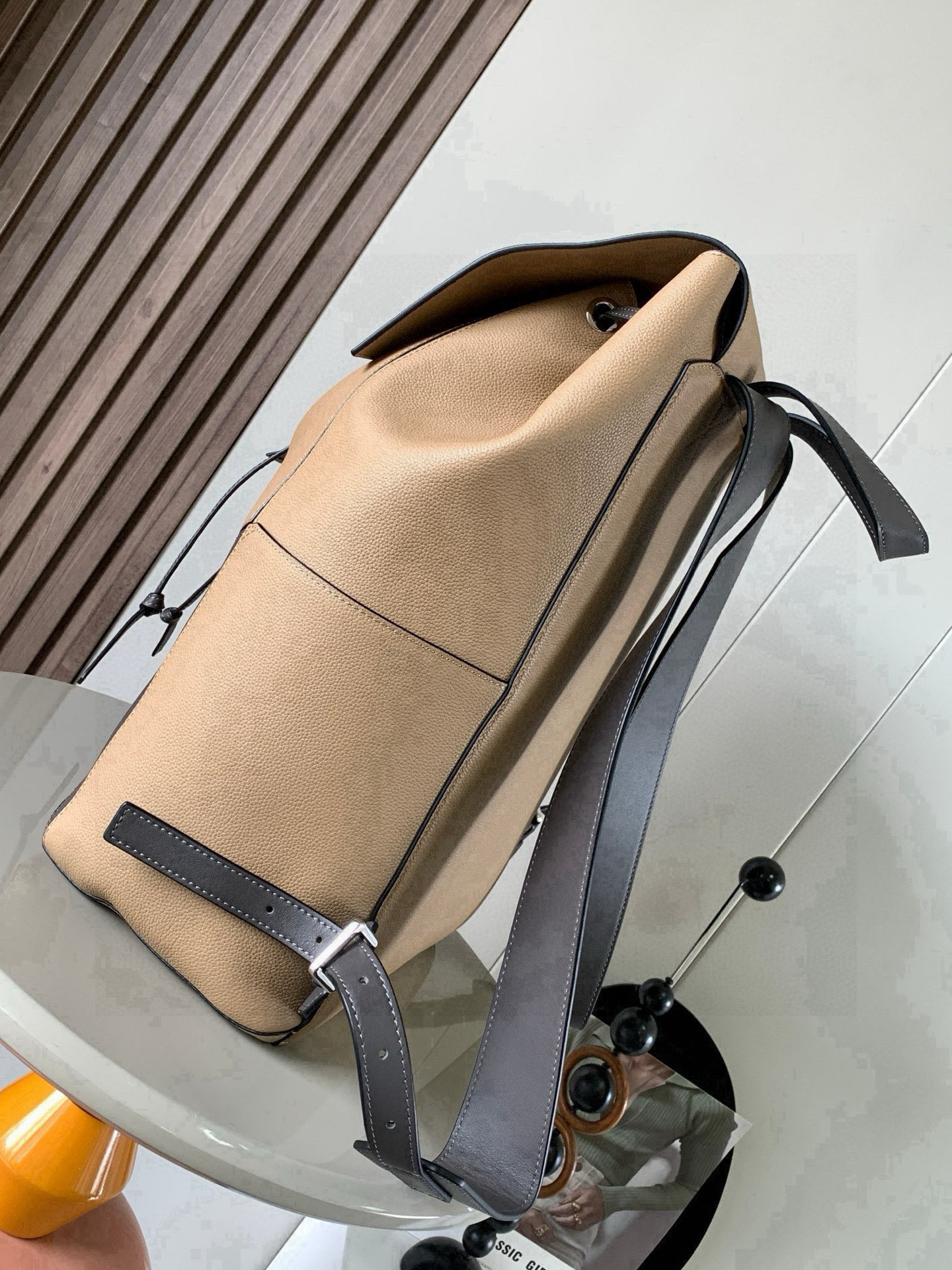 Loewe Puzzle Backpack Beige Brown everyday