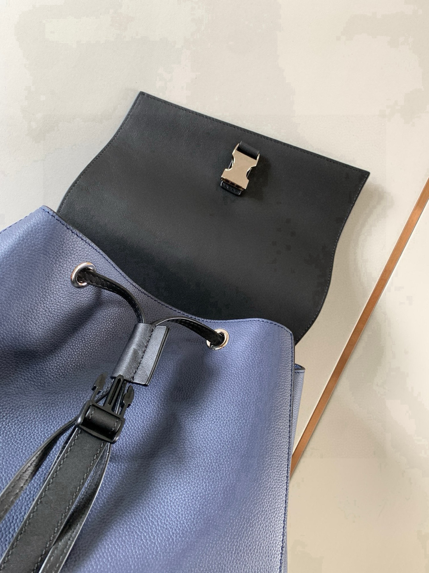 Loewe Puzzle Backpack Navy Blue Standard everyday