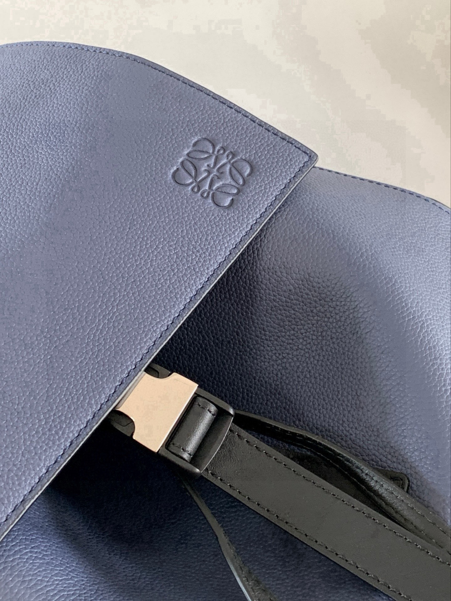 Loewe Puzzle Backpack Navy Blue Standard everyday