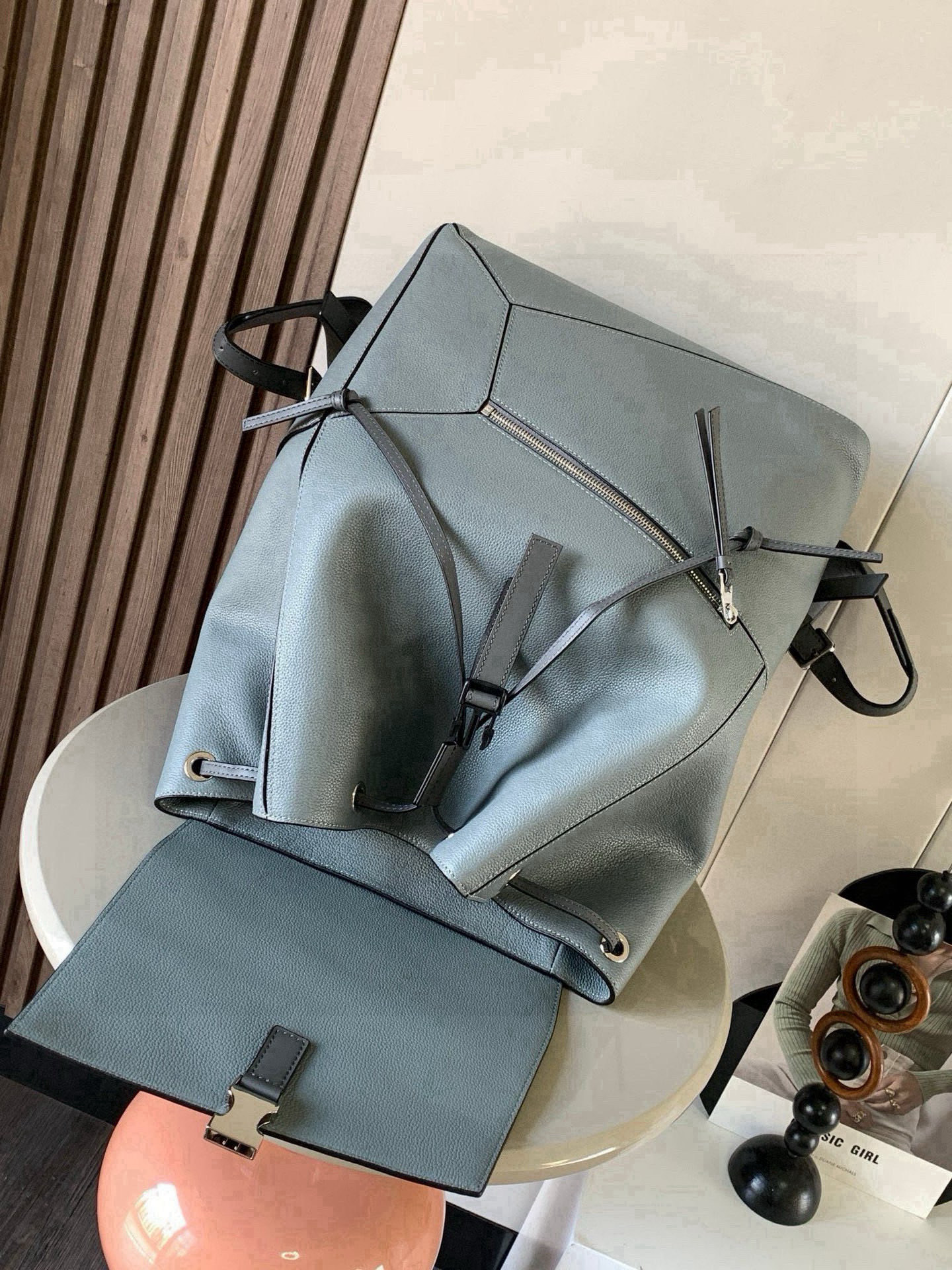 Loewe Puzzle Backpack Grey Standard everyday