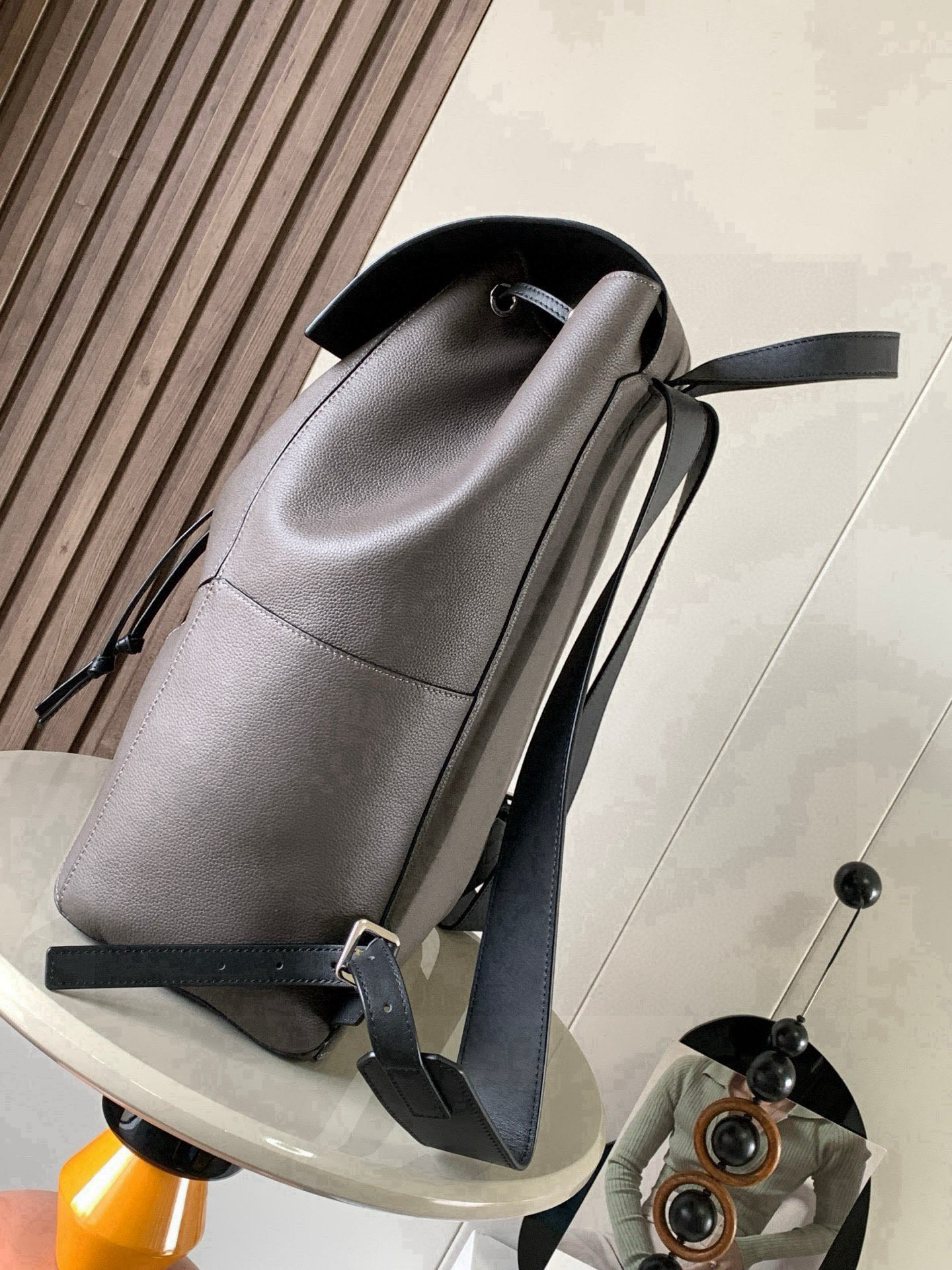 Loewe Puzzle Backpack Taupe Grey