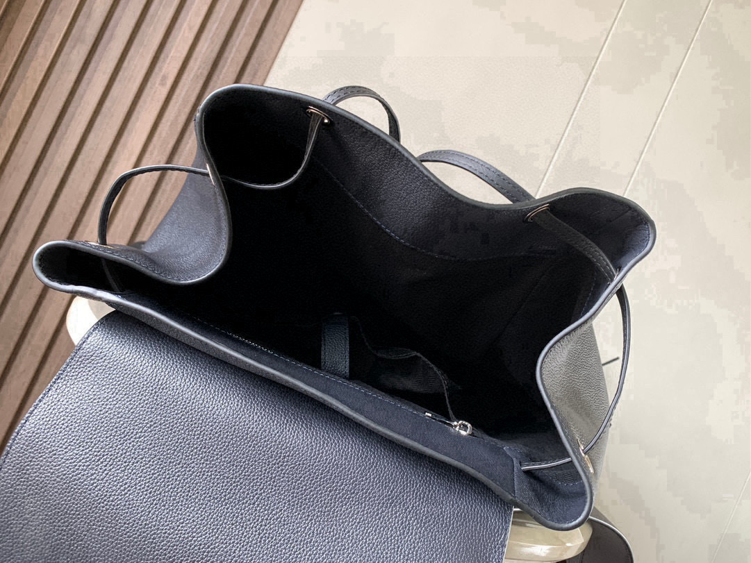 Loewe Puzzle Black and Grey Standard backpack