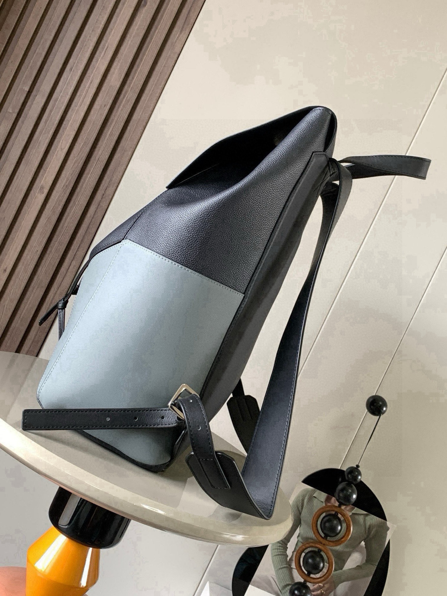 Loewe Backpack Black Gray