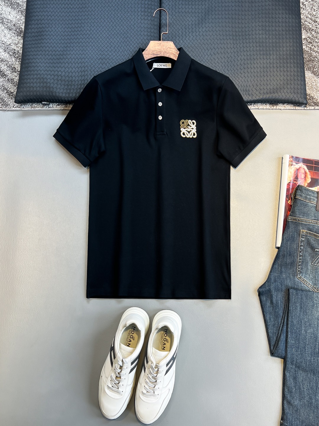 LOE#  2025春夏新款首发专柜最新POLO衫 高端订制 设计前卫时...