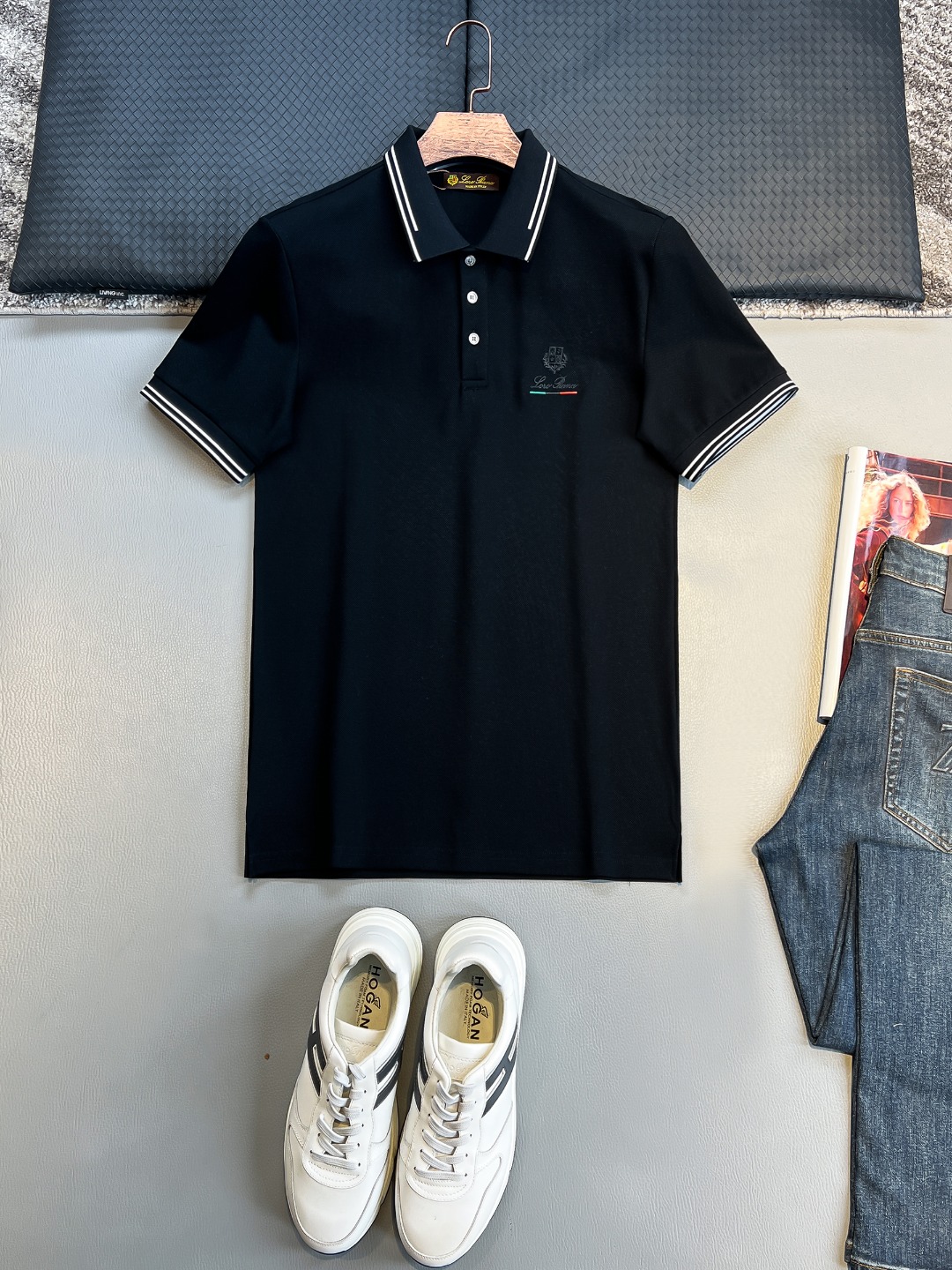 LP#  2025春夏新款首发专柜最新POLO衫 高端订制 设计前卫时...