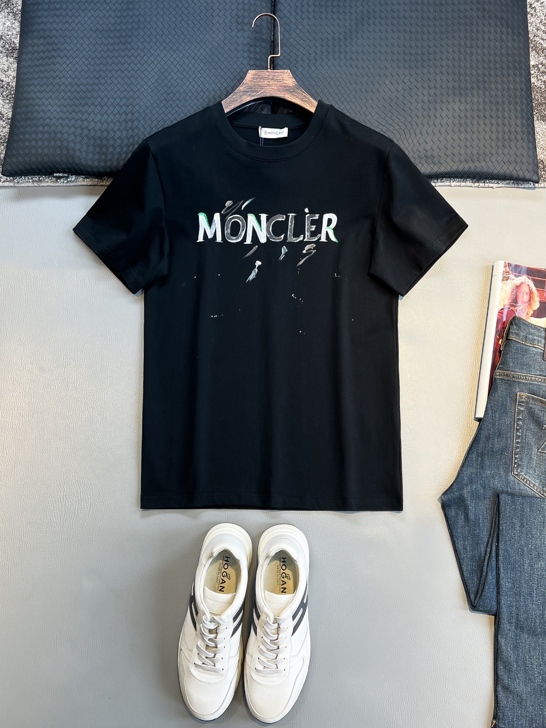 MO#  2025春夏新款首发专柜最新款短袖圆领T恤 高端订制 设...