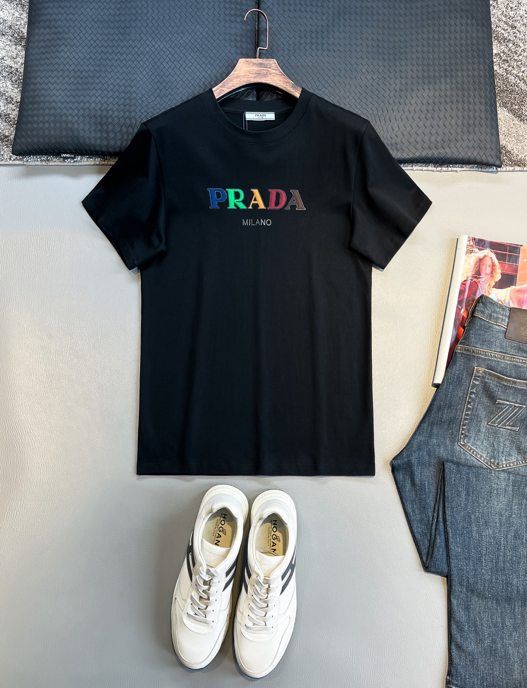 PD#  2025春夏新款首发专柜最新款短袖圆领T恤 高端订制 设...