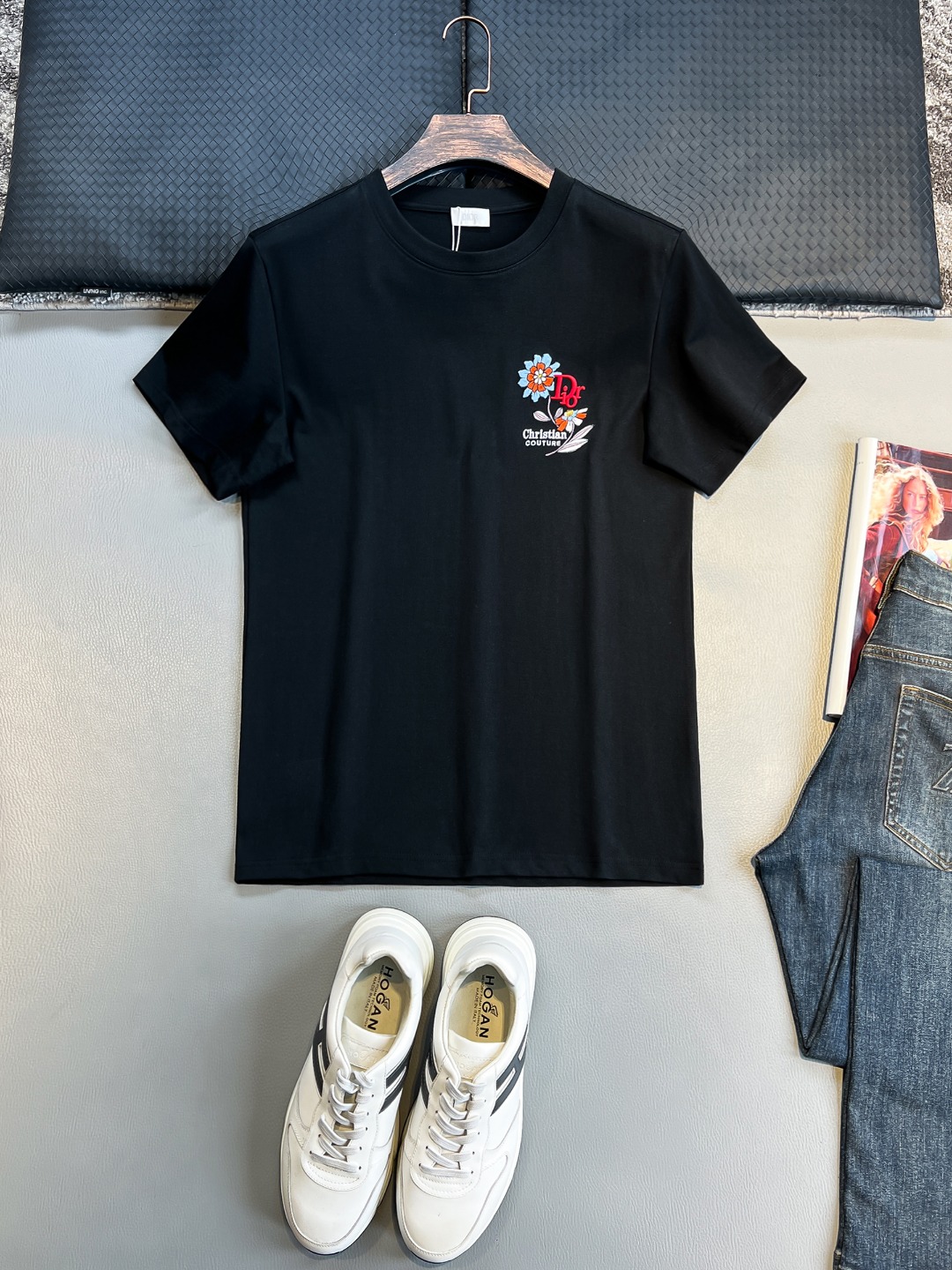 DO#  2025春夏新款首发专柜最新款短袖圆领T恤 高端订制 设...