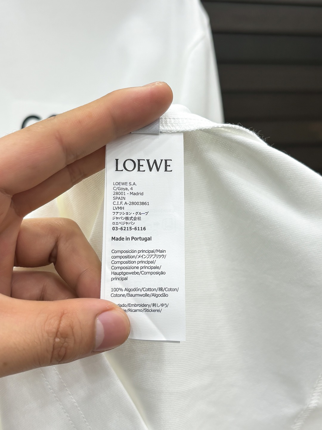 -LOE#  2026 春夏新款首发专柜最新款短袖圆领T恤 高端订制 设计前卫时尚！品牌logo重工艺设