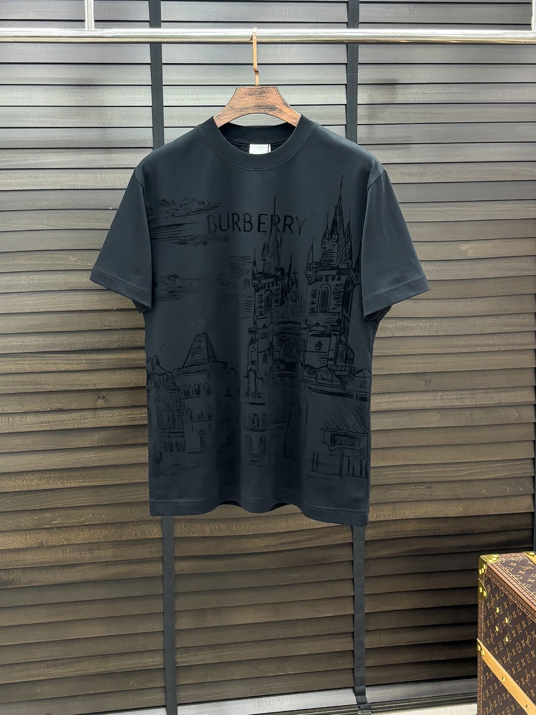 -BU#  2026 春夏新款首发专柜最新款短袖圆领T恤 高端订制 设计前卫时尚！品牌logo重工艺设计