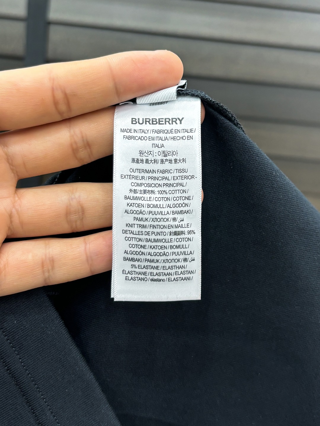 -BUR#  2026 春夏新款首发专柜最新款短袖圆领T恤 高端订制 设计前卫时尚！品牌logo重工艺设