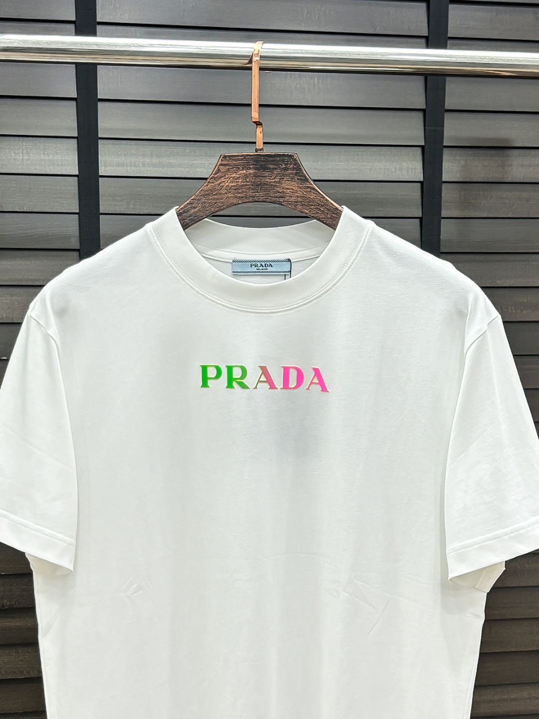 -PRD#  2026 春夏新款首发专柜最新款短袖圆领T恤 高端订制 设计前卫时尚！品牌logo重工艺设