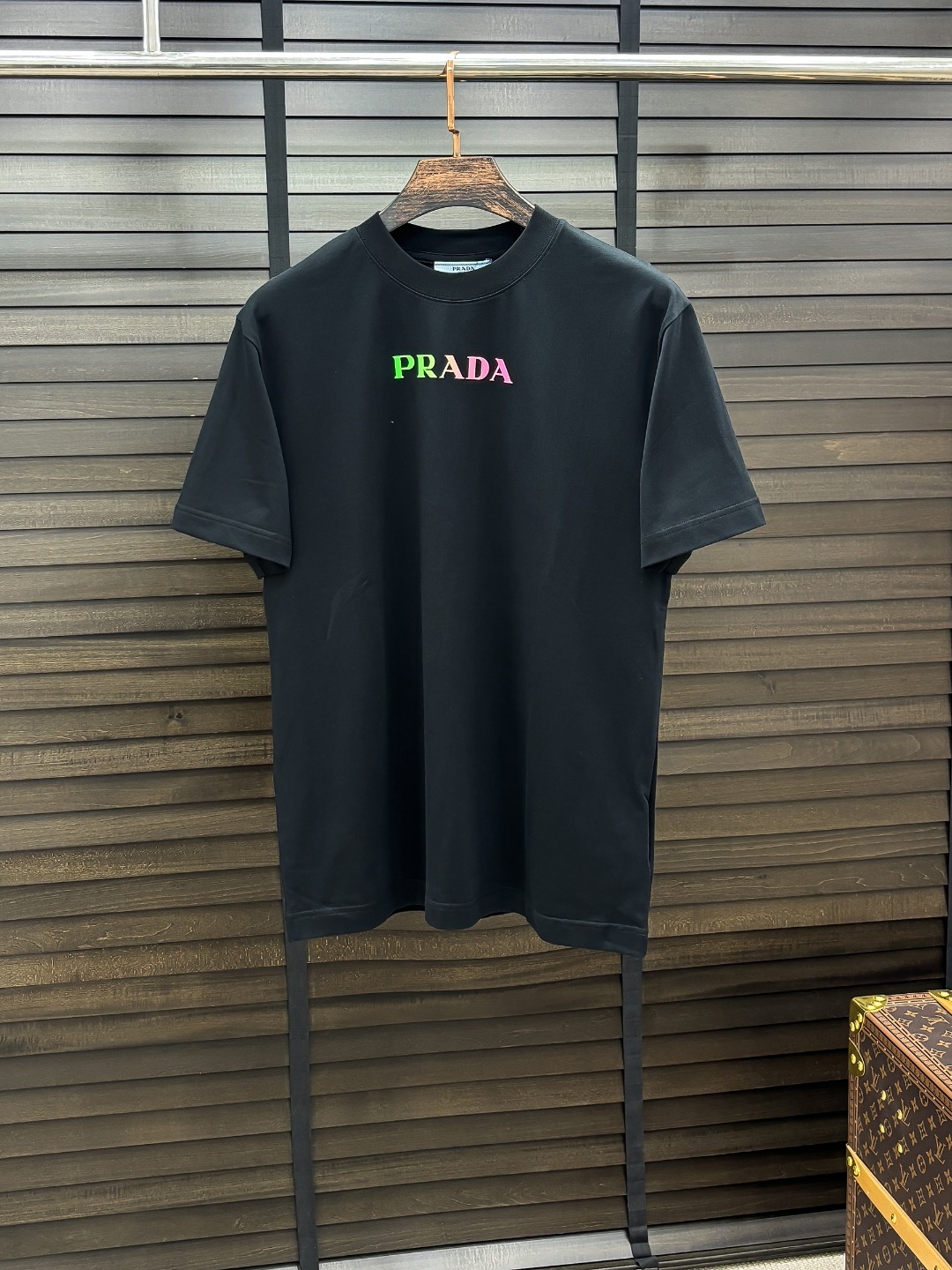 -PRD#  2026 春夏新款首发专柜最新款短袖圆领T恤 高端订制 设计前卫时尚！品牌logo重工艺设