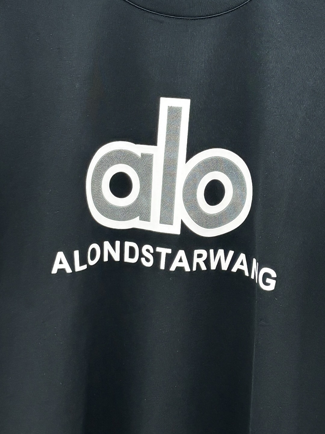 -ALO#  2026 春夏新款首发专柜最新款短袖圆领T恤 高端订制 设计前卫时尚！品牌logo重工艺设