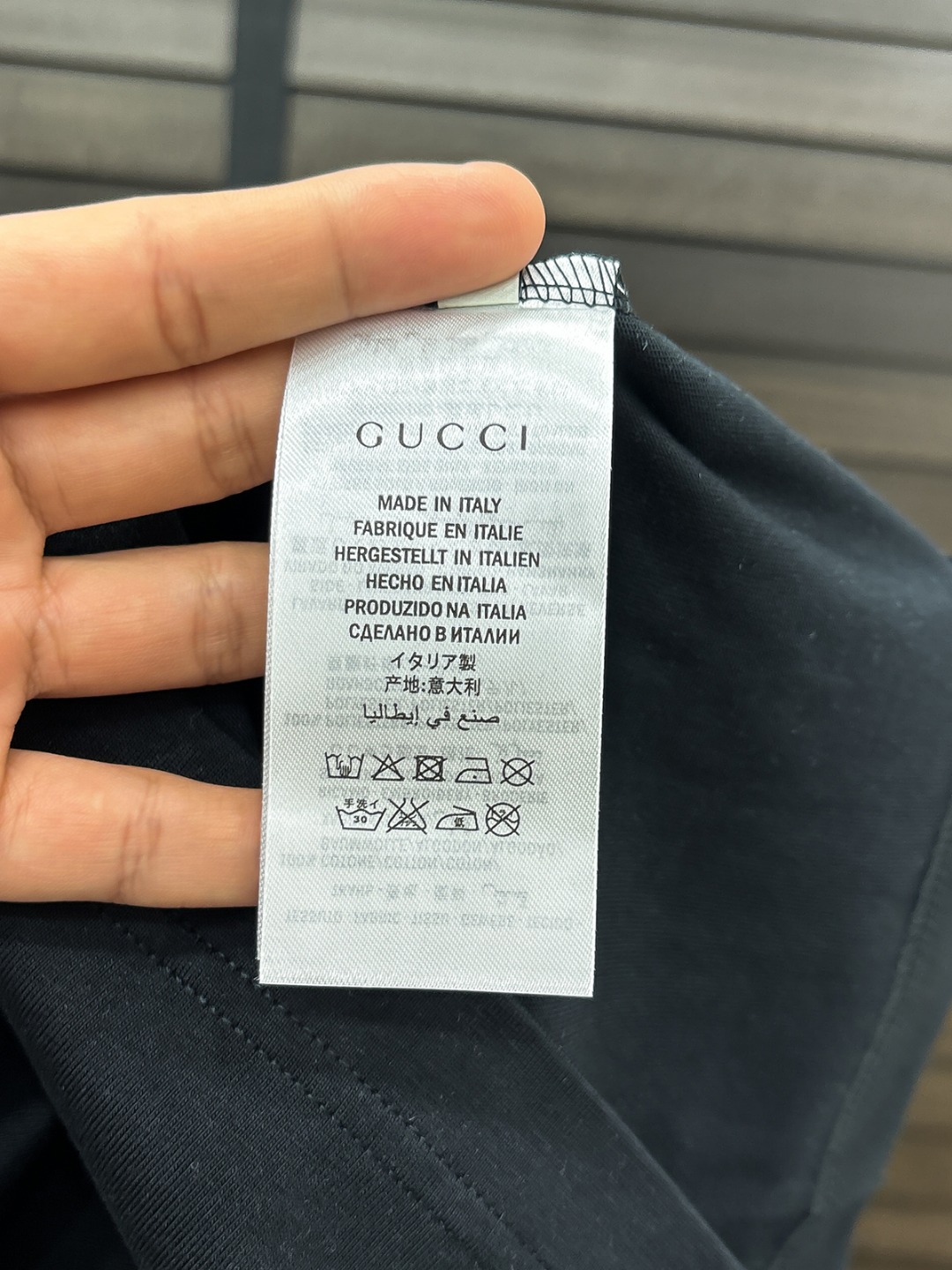 -GU#  2026 春夏新款首发专柜最新款短袖圆领T恤 高端订制 设计前卫时尚！品牌logo重工艺设计