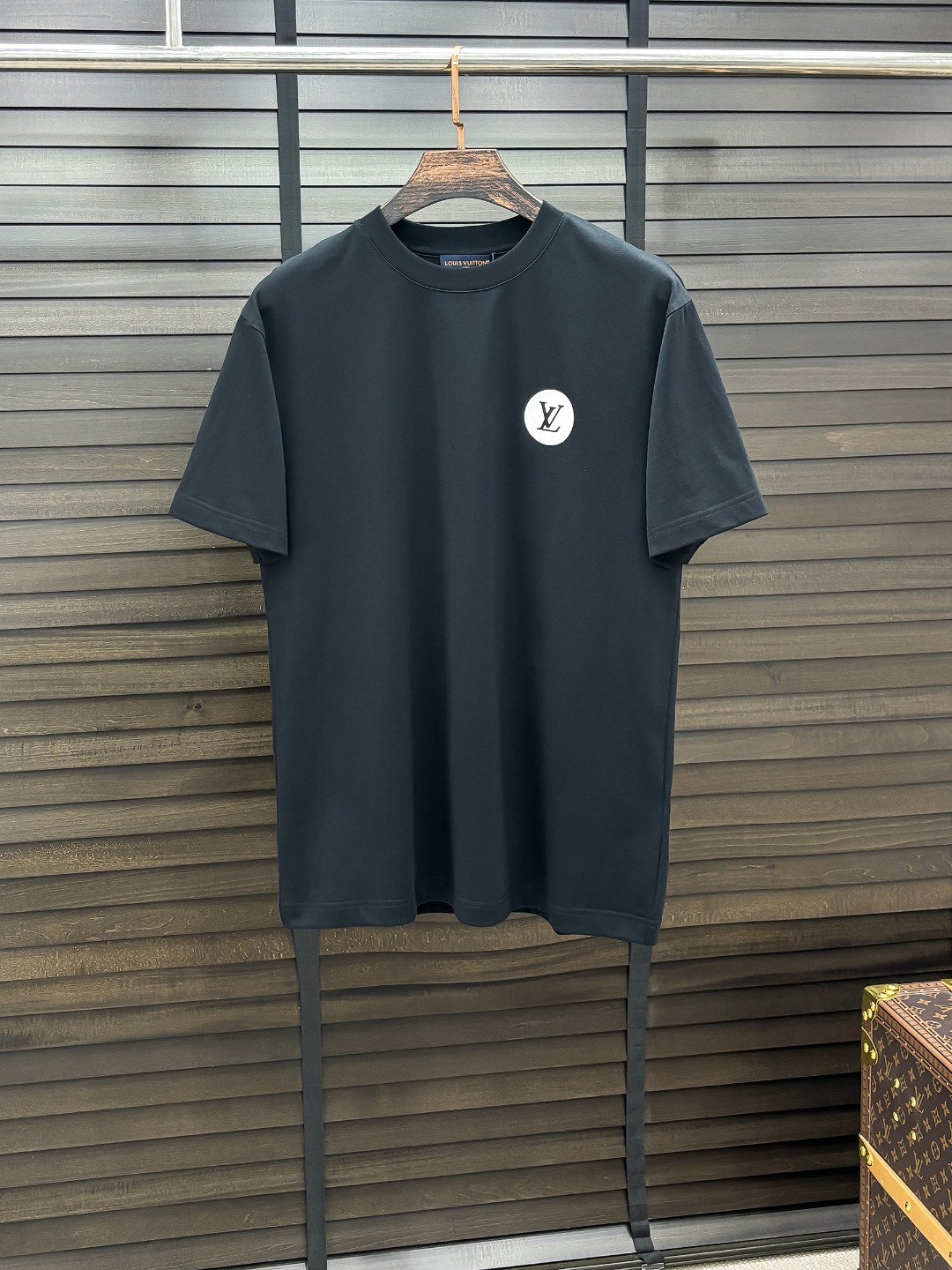 -驴家#  2026 春夏新款首发专柜最新款短袖圆领T恤 高端订制 设计前卫时尚！品牌logo重工艺设计