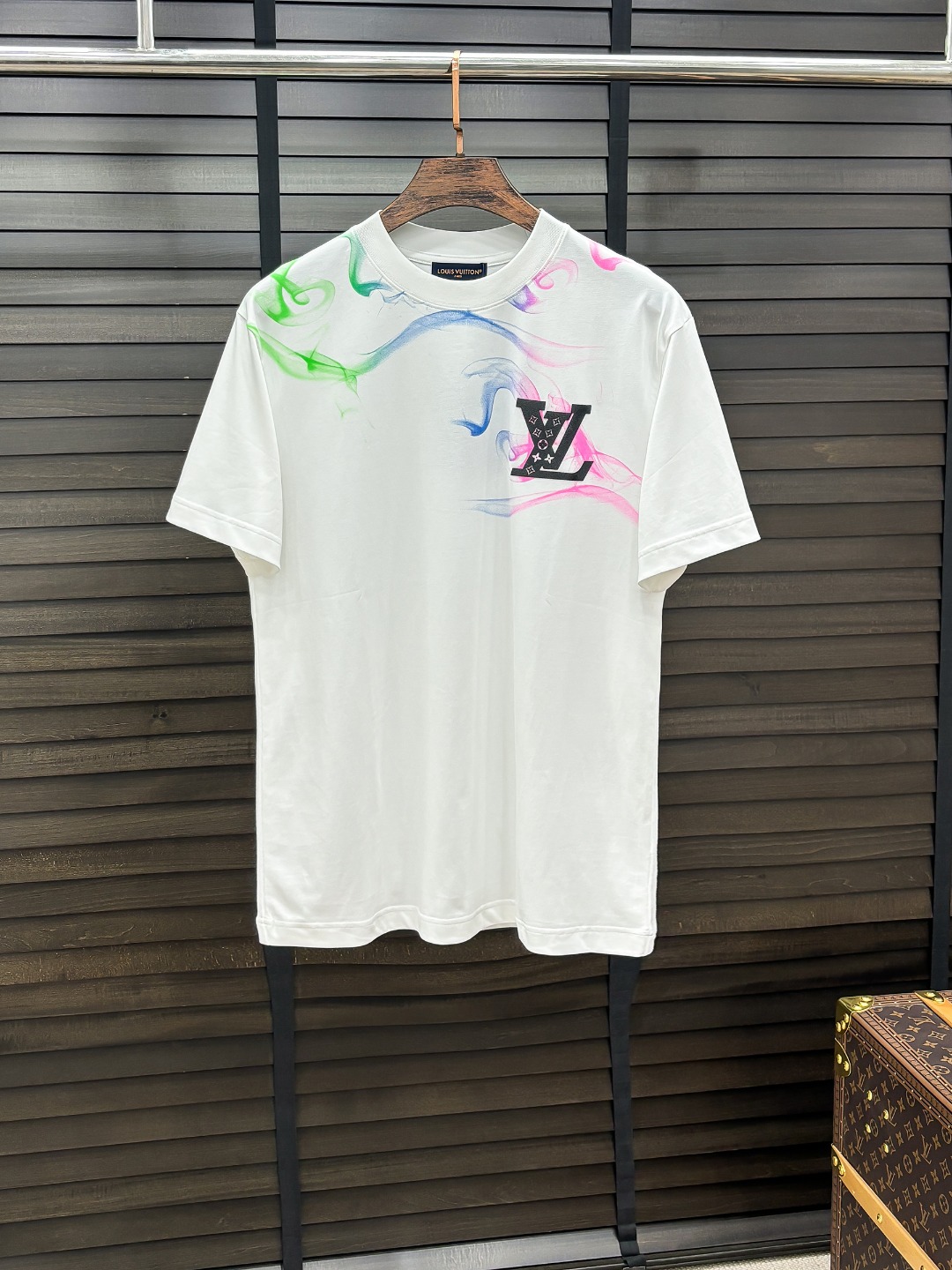 -驴家#  2026 春夏新款首发专柜最新款短袖圆领T恤 高端订制 设计前卫时尚！品牌logo重工艺设计