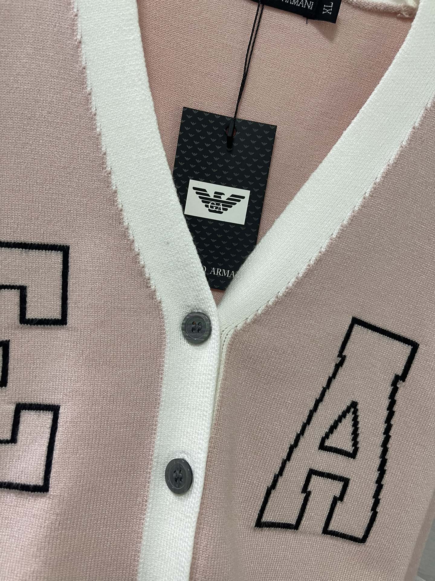 2023SS Armani Amani Child Knitting Shirt: Classic Design for Fall Mornings, Various Sizes Available - 图片 2