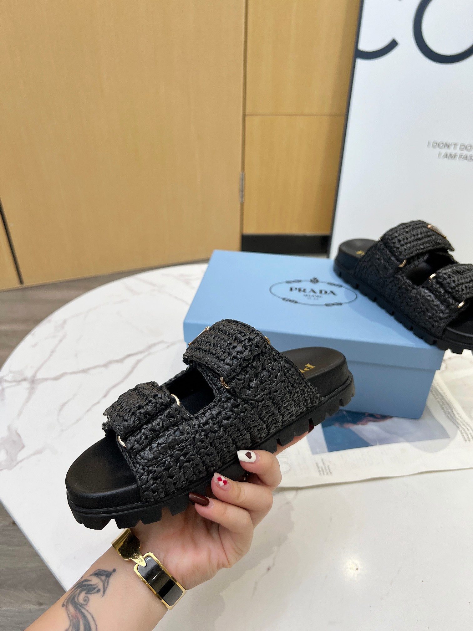 2024 Prada zapatos tejidos, tejidos a mano. tamaño 35-41.