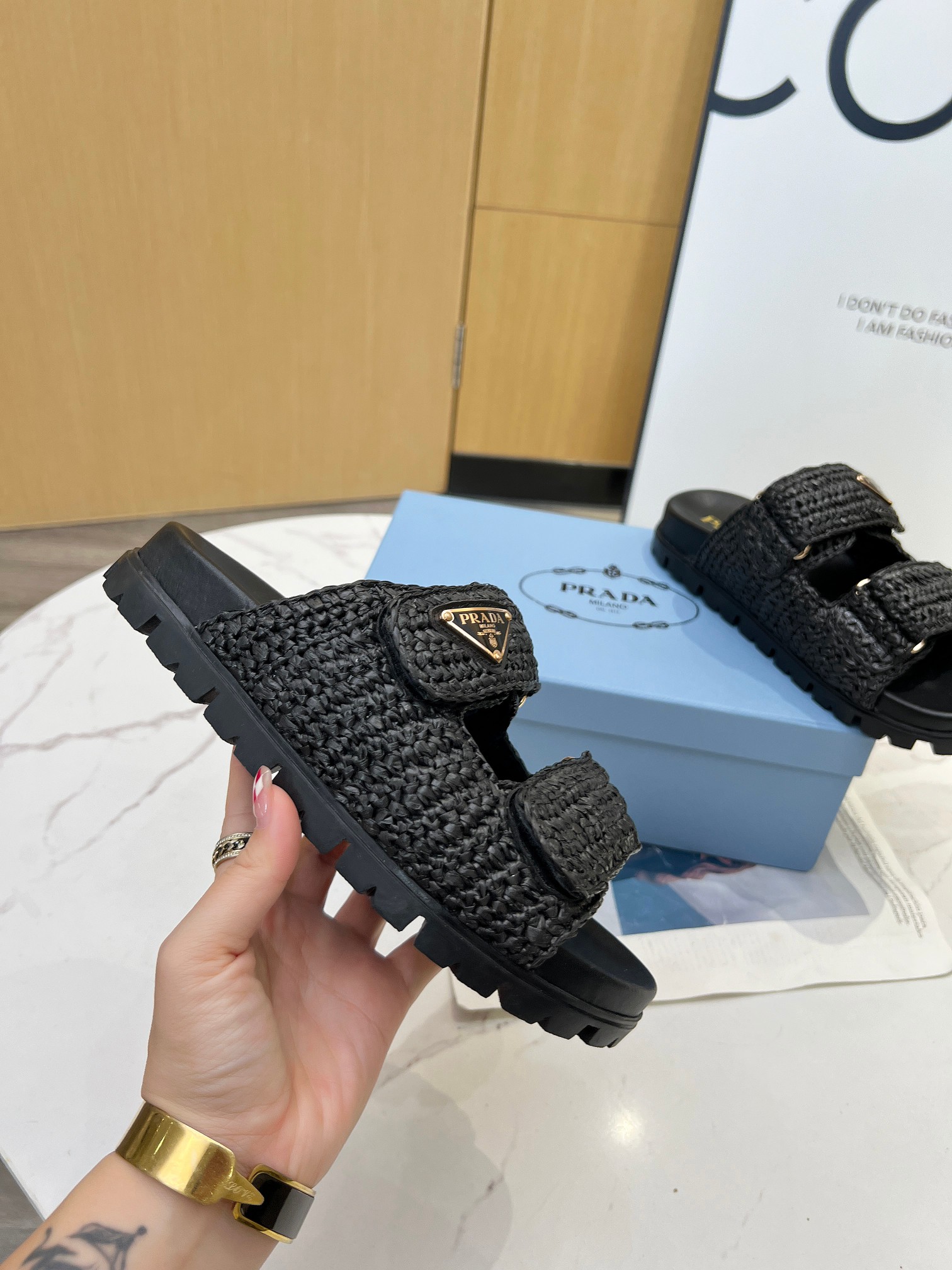 2024 Prada zapatos tejidos, tejidos a mano. tamaño 35-41.