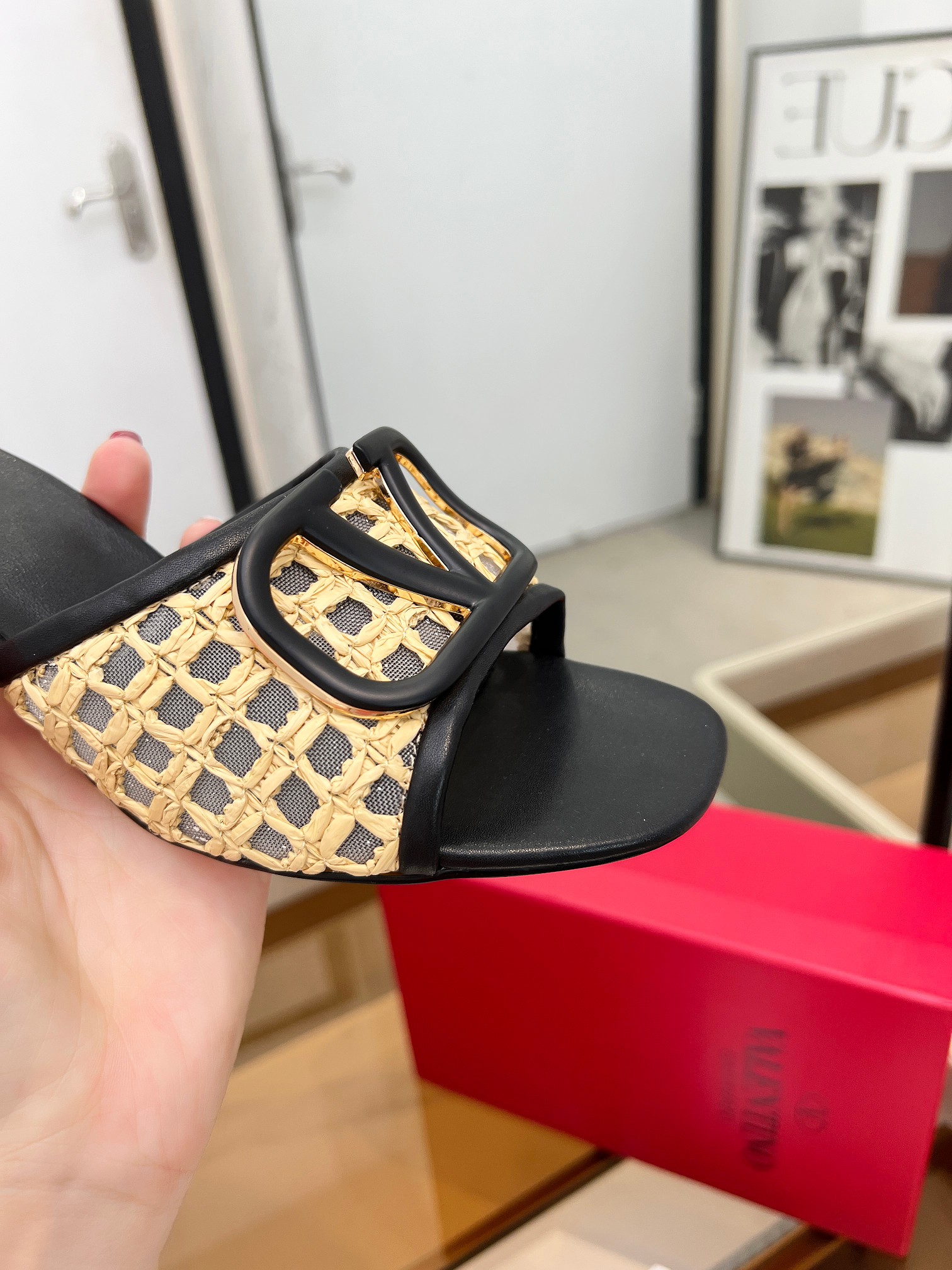 Warren House. Nuevo modelo de malla tejida plus. Logotipo metálico personalizado.Tallas 35-42. Suela