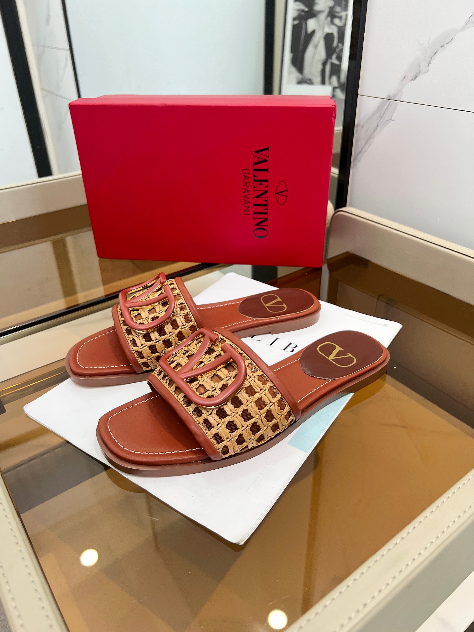 Warren House. Nuevo modelo de malla tejida plus. Logotipo metálico personalizado.Tallas 35-42. Suela