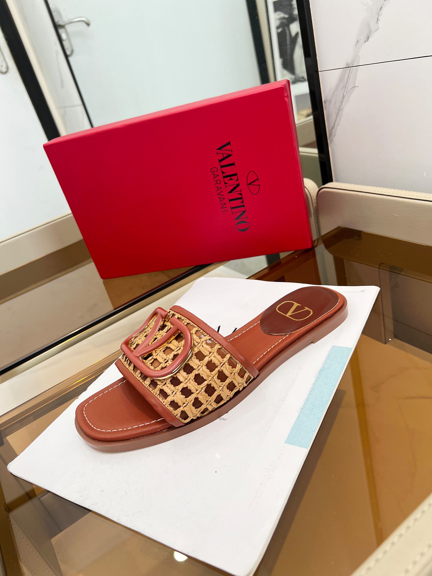 Warren House. Nuevo modelo de malla tejida plus. Logotipo metálico personalizado.Tallas 35-42. Suela