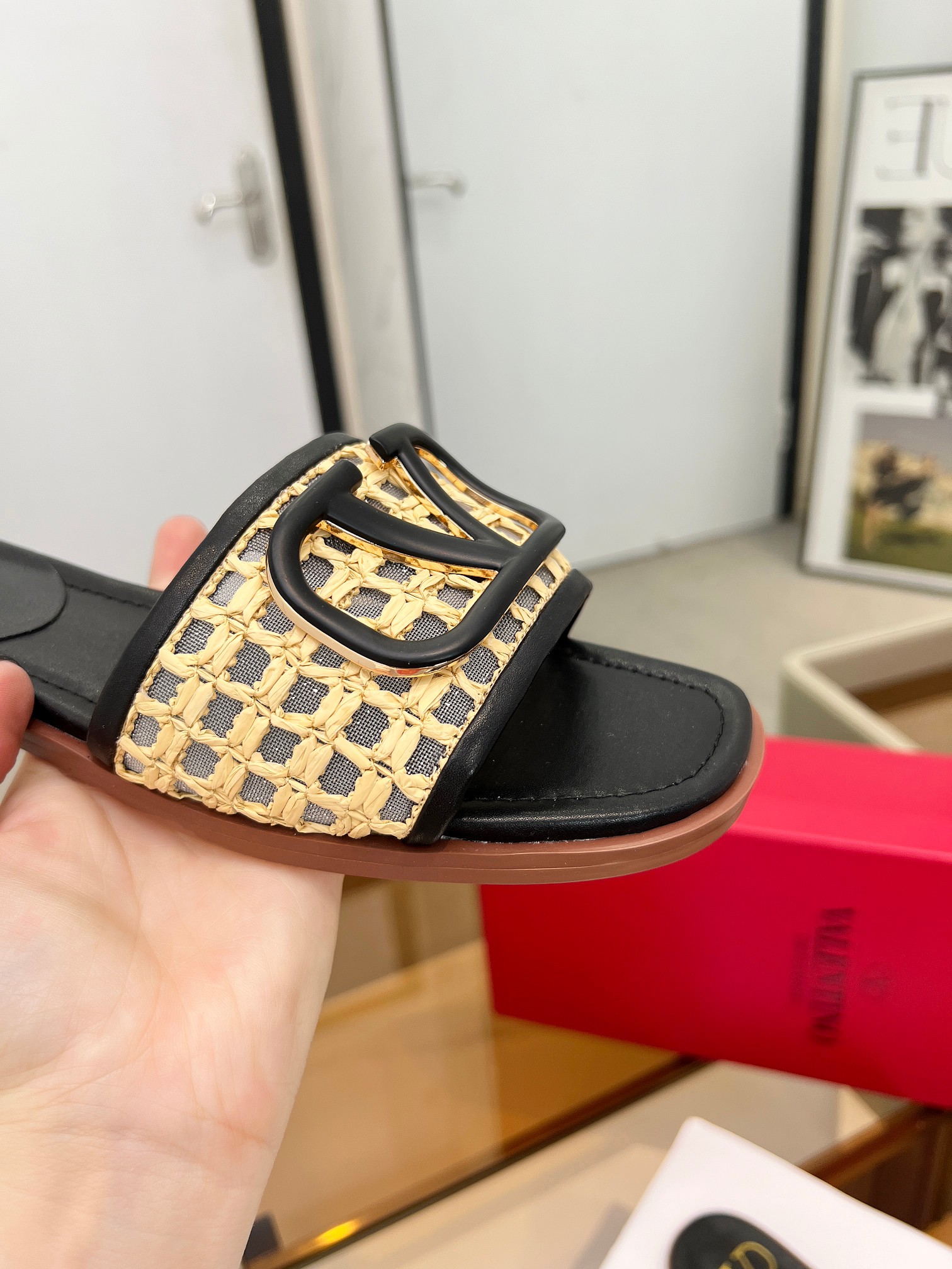 Warren House. Nuevo modelo de malla tejida plus. Logotipo metálico personalizado.Tallas 35-42. Suela