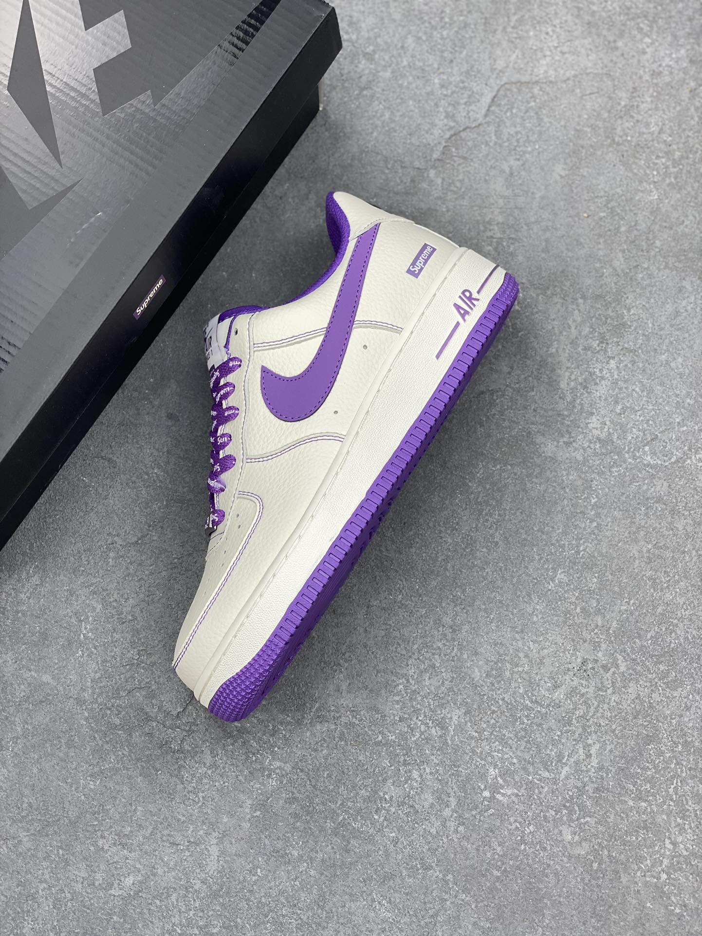 Nike Air Force 1 '07 Low Supreme 'Dark Purple' (Company Grade) 8 i1694904445 3146 6