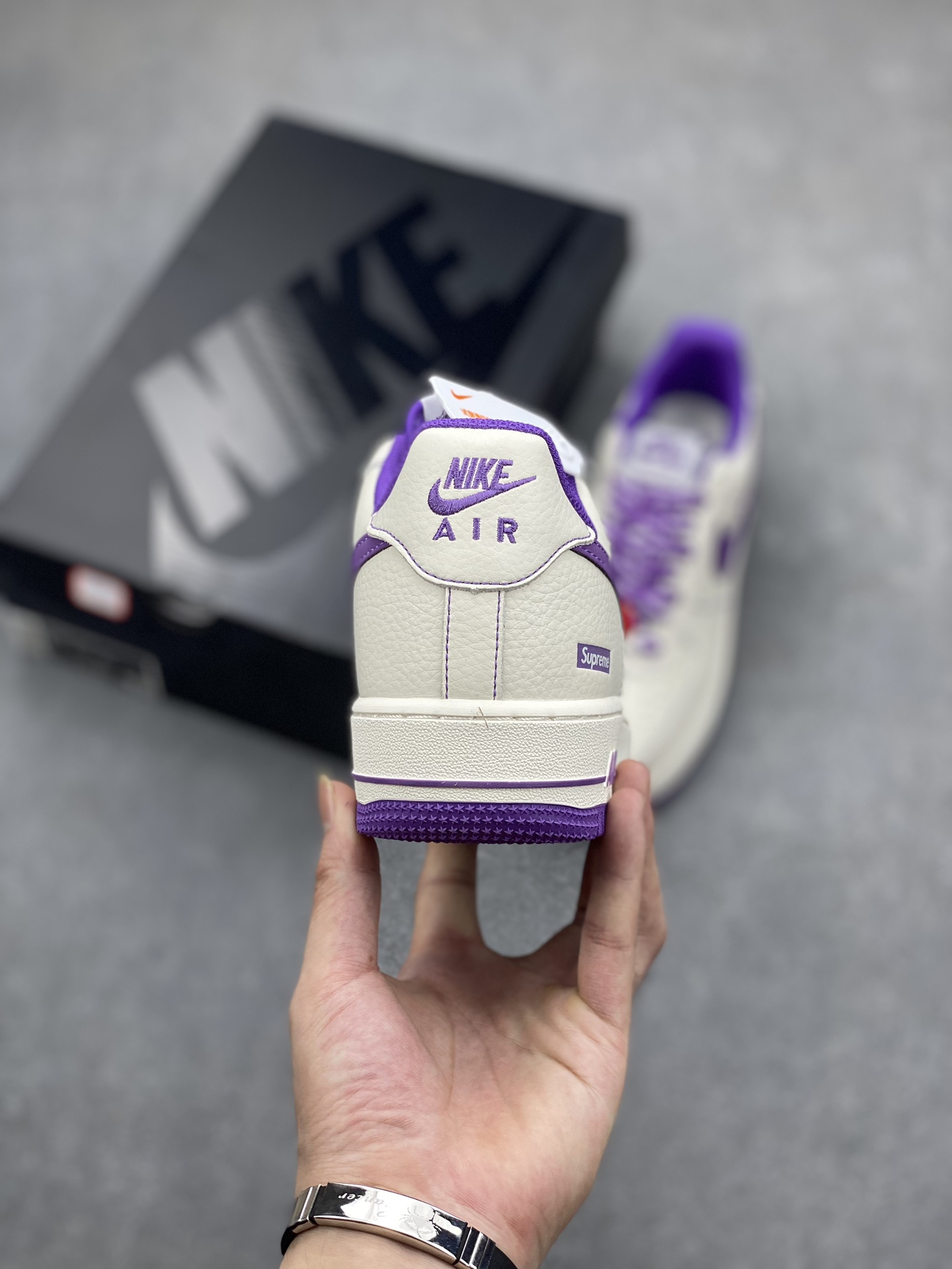Nike Air Force 1 '07 Low Supreme 'Dark Purple' (Company Grade) 5 i1694904445 3833 3