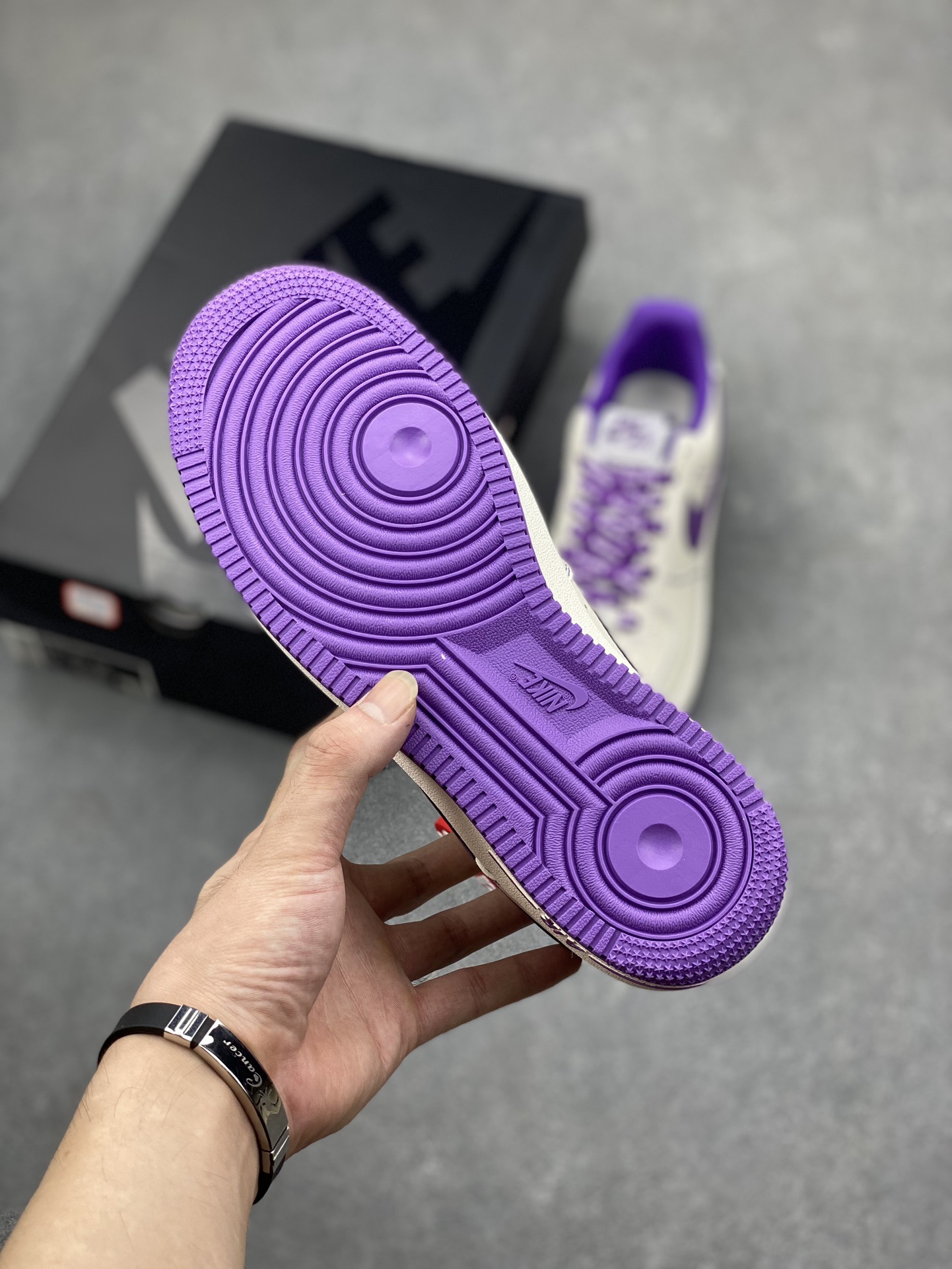 Nike Air Force 1 '07 Low Supreme 'Dark Purple' (Company Grade) 7 i1694904445 4439 5