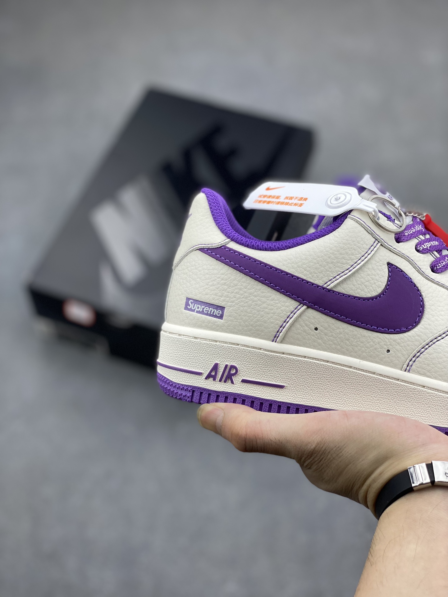 Nike Air Force 1 '07 Low Supreme 'Dark Purple' (Company Grade) 6 i1694904445 7235 4