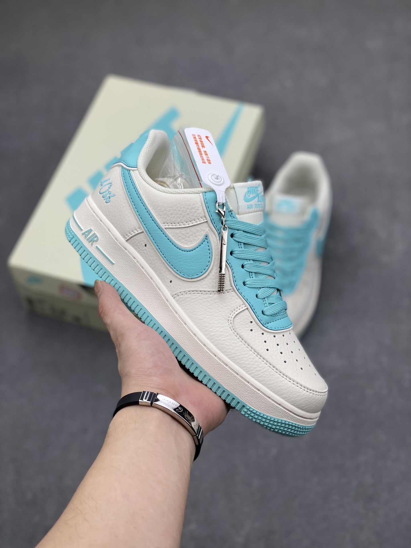 Nike Air Force 1 Low '40TH' Blue Casual Shoes - Iconic Style & Comfort 2 i1694983467 5325 0