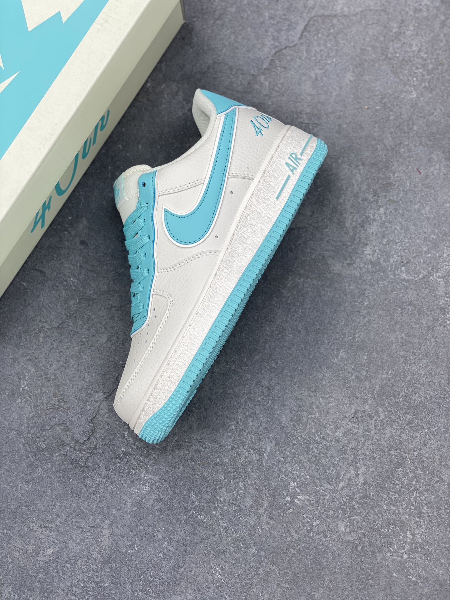 Nike Air Force 1 Low '40TH' Blue Casual Shoes - Iconic Style & Comfort 8 i1694983467 7457 6