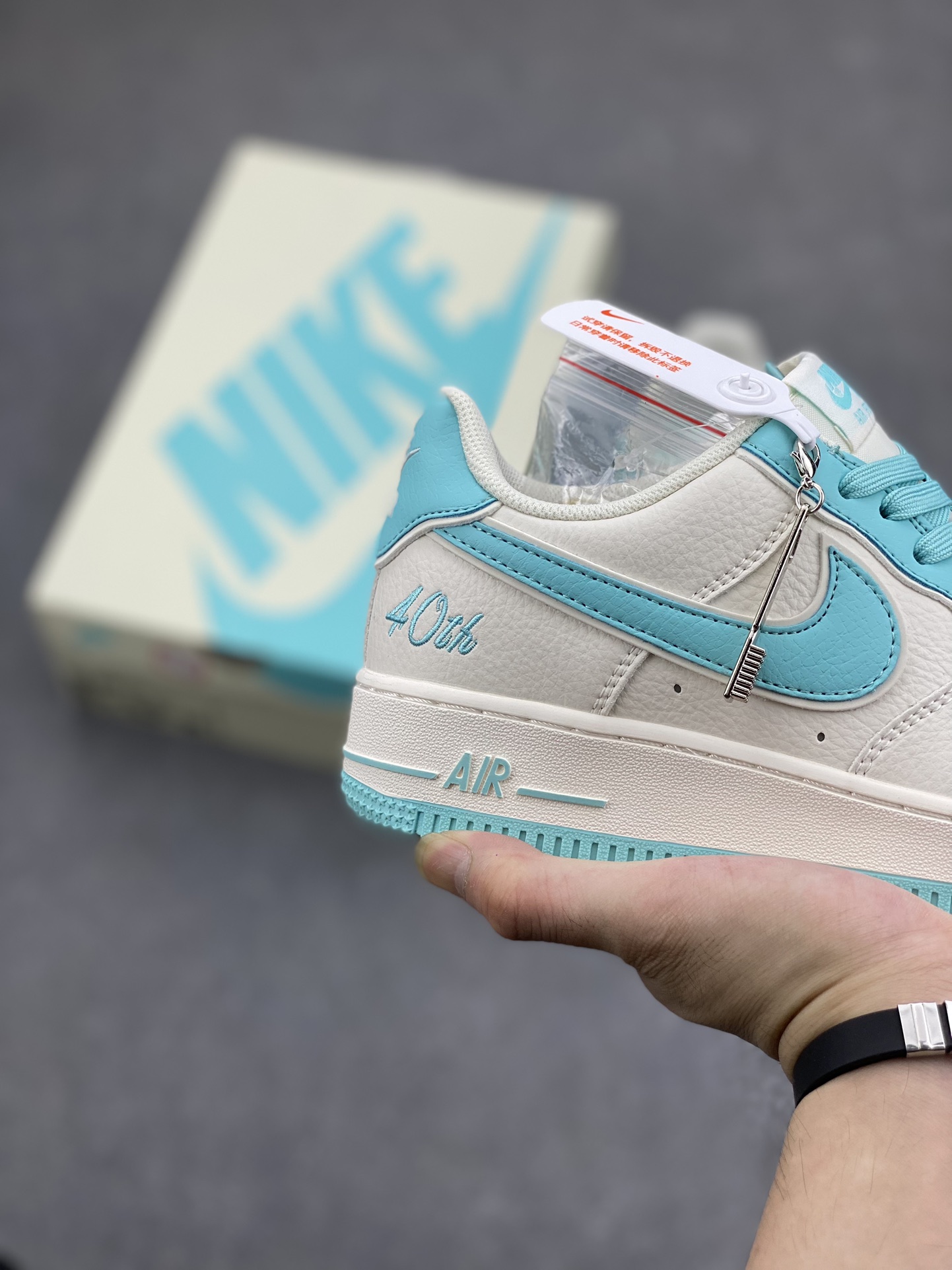 Nike Air Force 1 Low '40TH' Blue Casual Shoes - Iconic Style & Comfort 6 i1694983467 8342 4